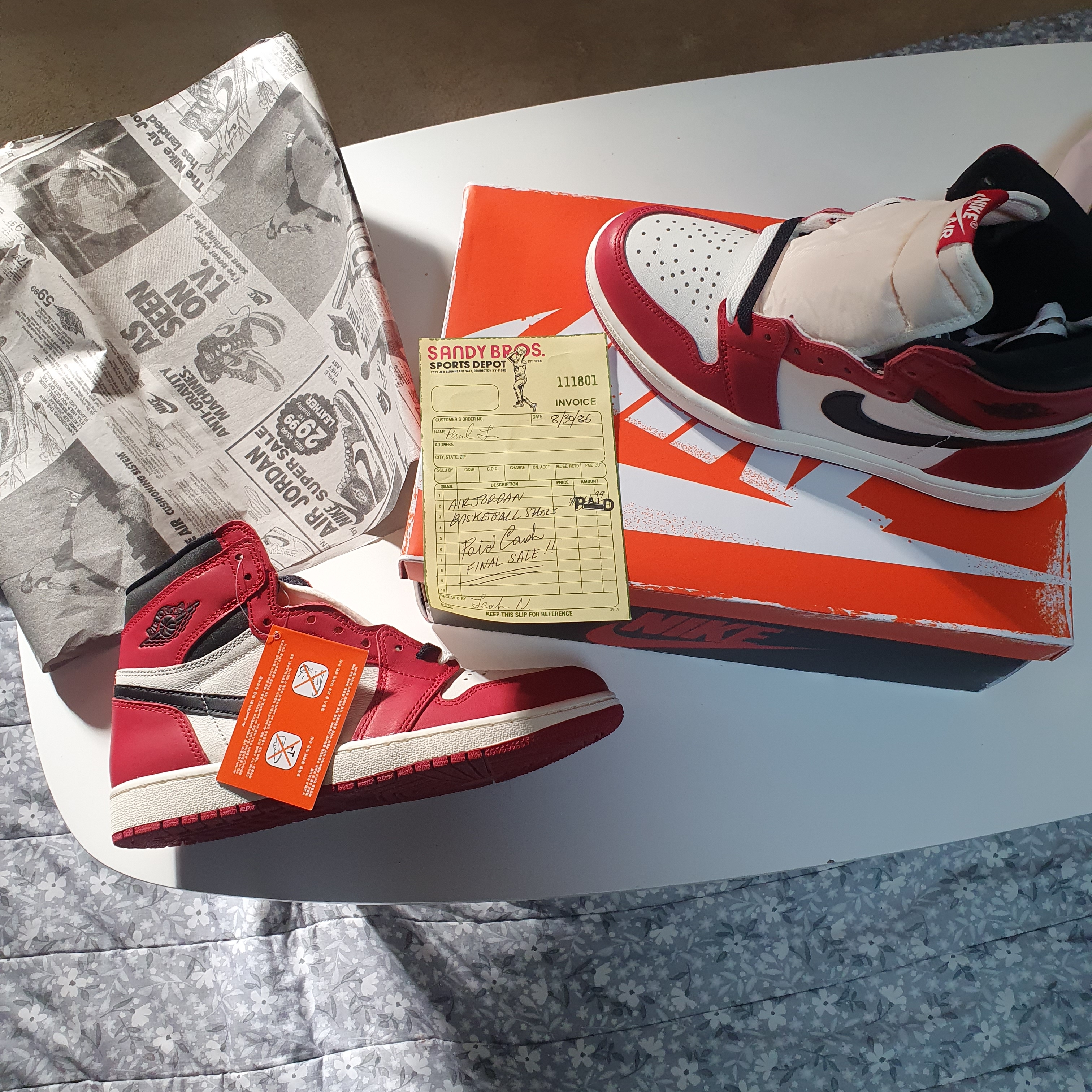 Jordan 1 Retro High OG Chicago 2022 착용 스타일