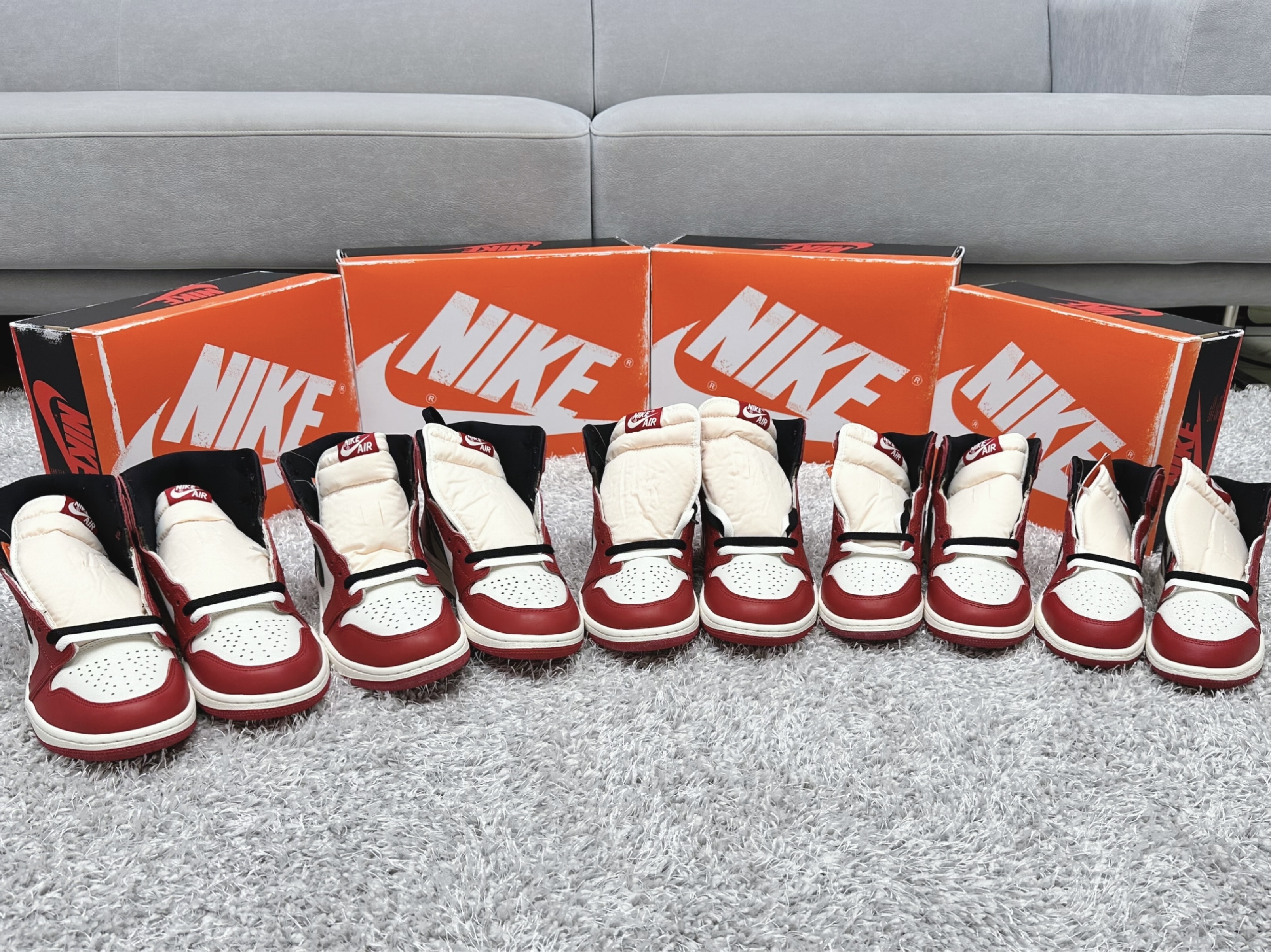 Jordan 1 Retro High OG Chicago 2022, (GS) Jordan 1 Retro High OG Chicago 2022 착용 스타일 - 4