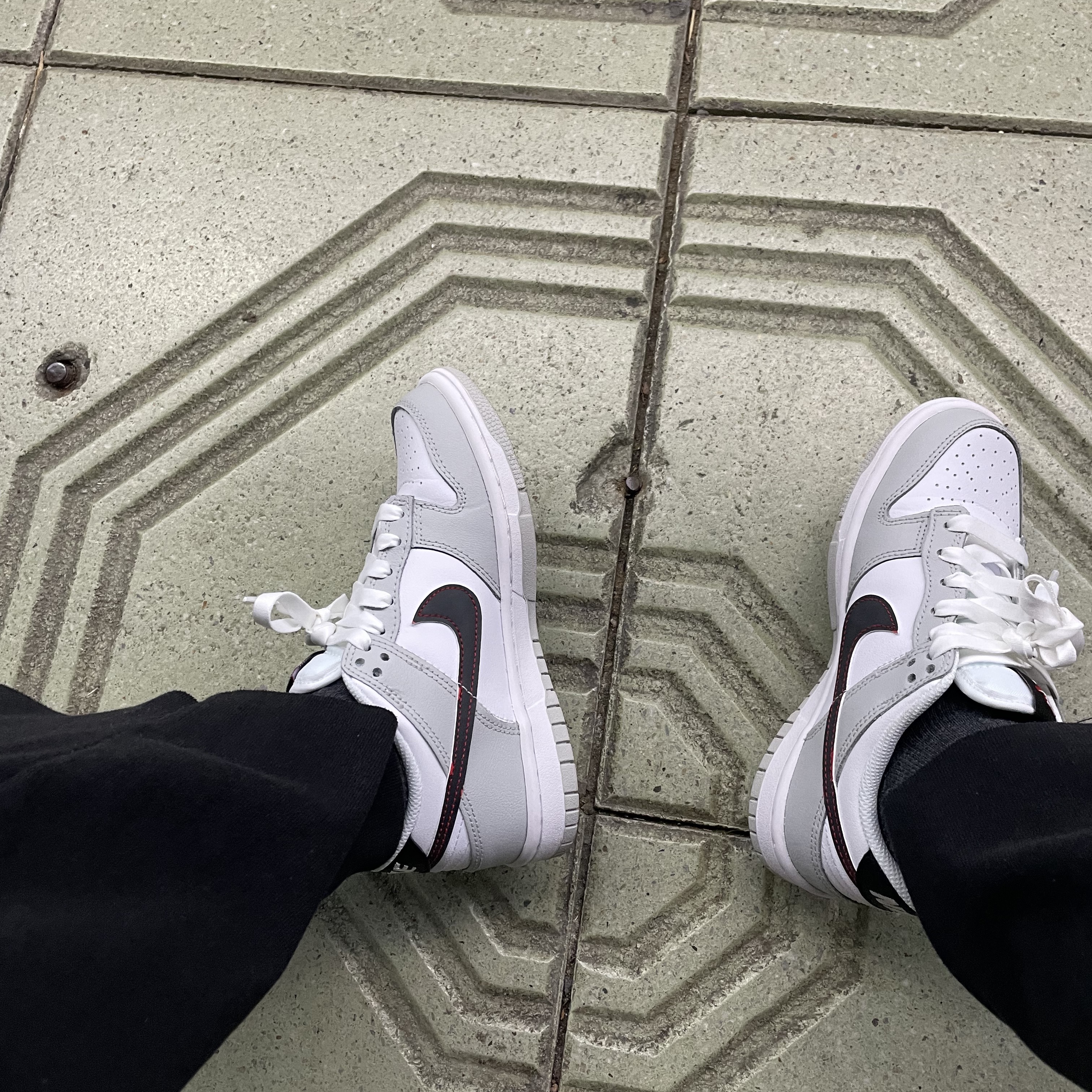 (GS) Nike Dunk Low SE Jackpot 착용 스타일 - 2