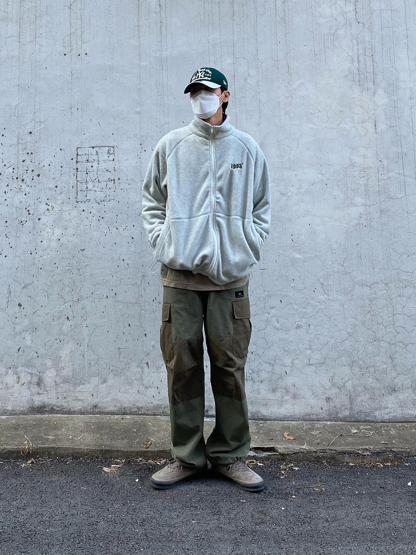Vans Vault x WTAPS OG Half Cab LX Coyote 착용 스타일 - 2
