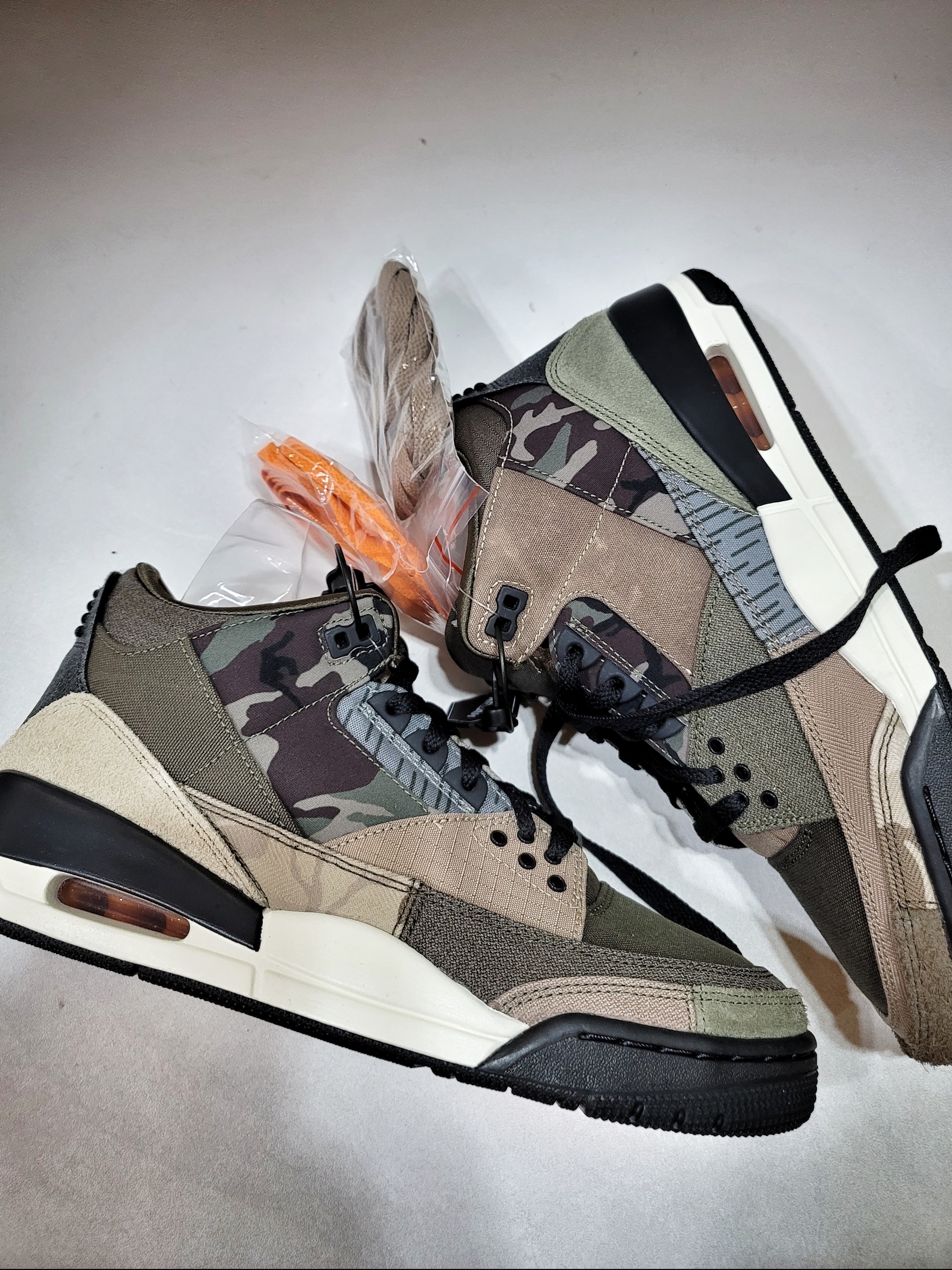Jordan 3 Retro SE Patchwork 착용 스타일 - 1