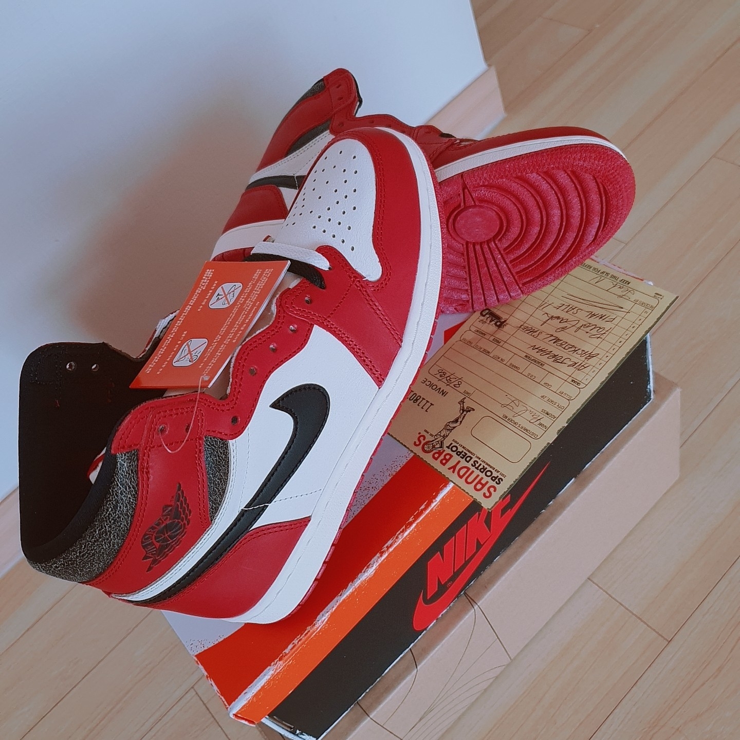 Jordan 1 Retro High OG Chicago 2022 착용 스타일 - 3