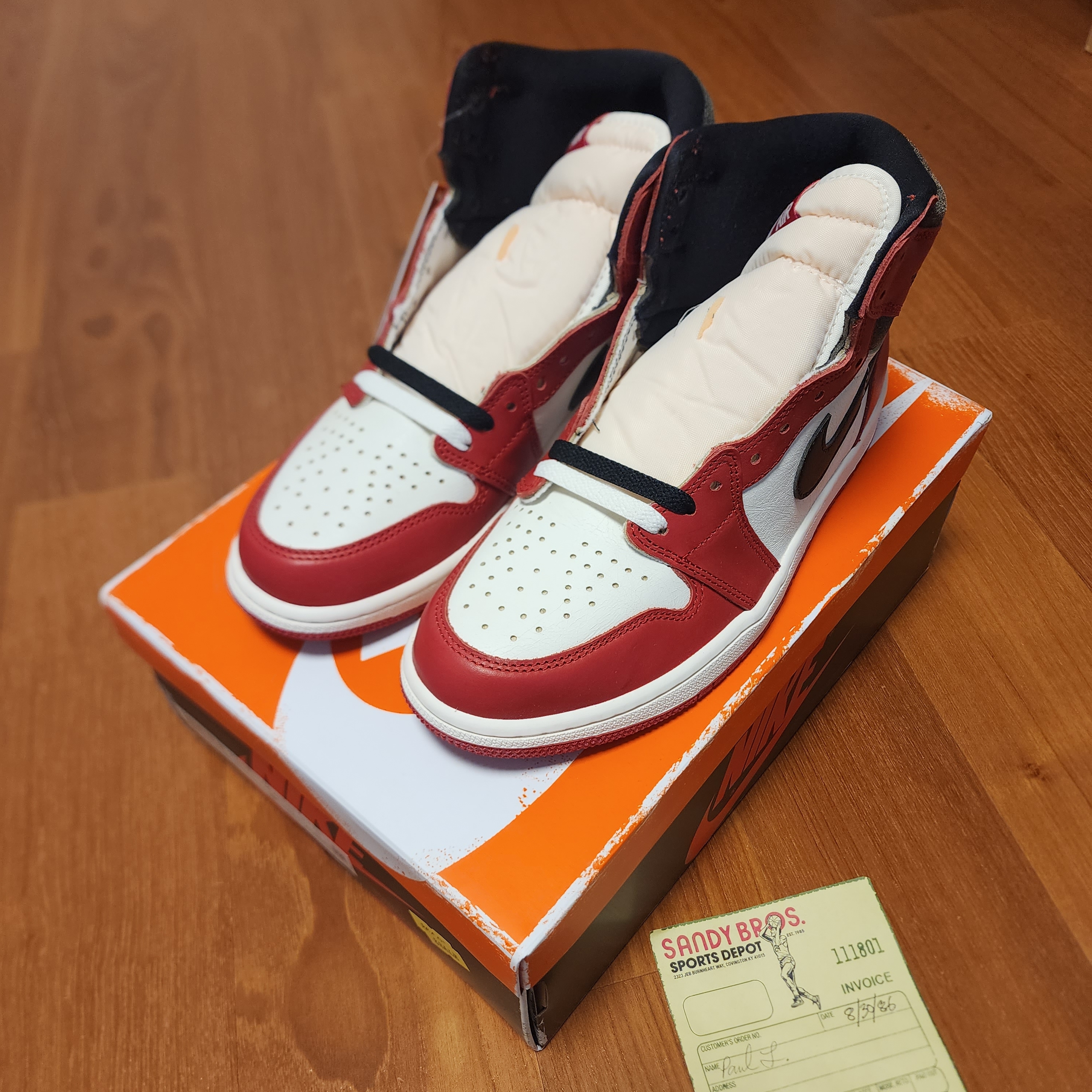 Jordan 1 Retro High OG Chicago 2022 착용 스타일 - 3