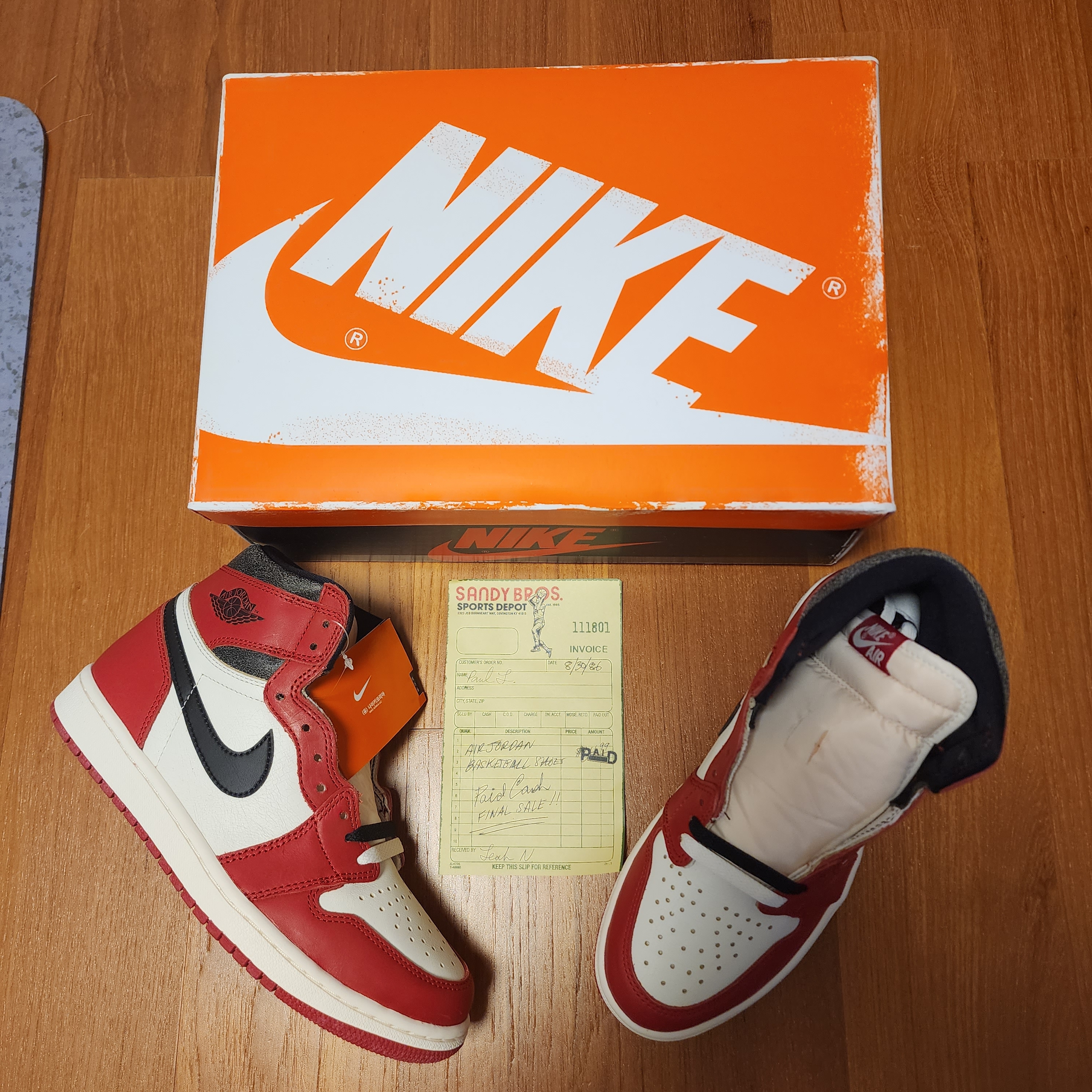Jordan 1 Retro High OG Chicago 2022 착용 스타일 - 2