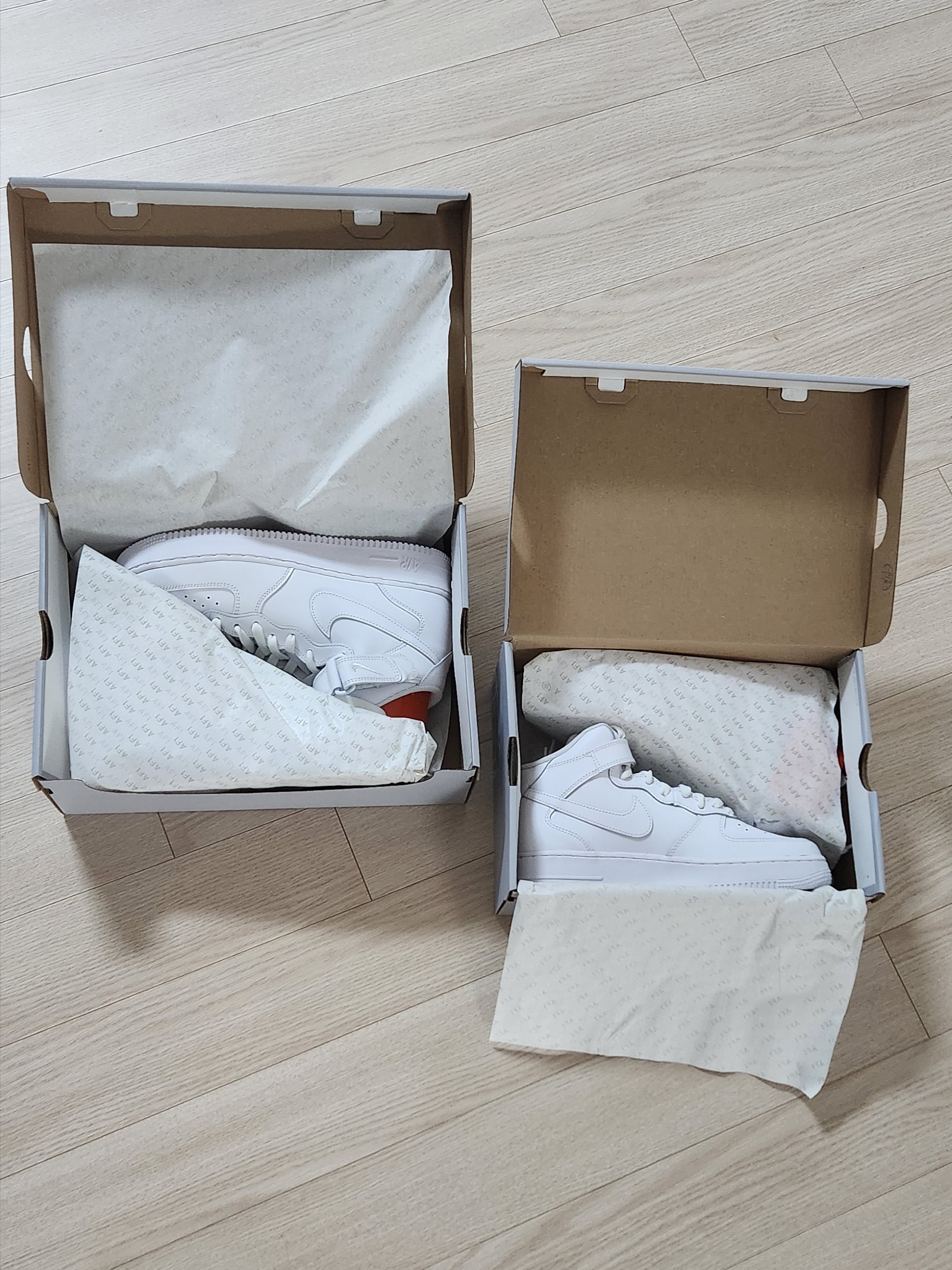 Nike Air Force 1 Mid '07 White 착용 스타일 - 3