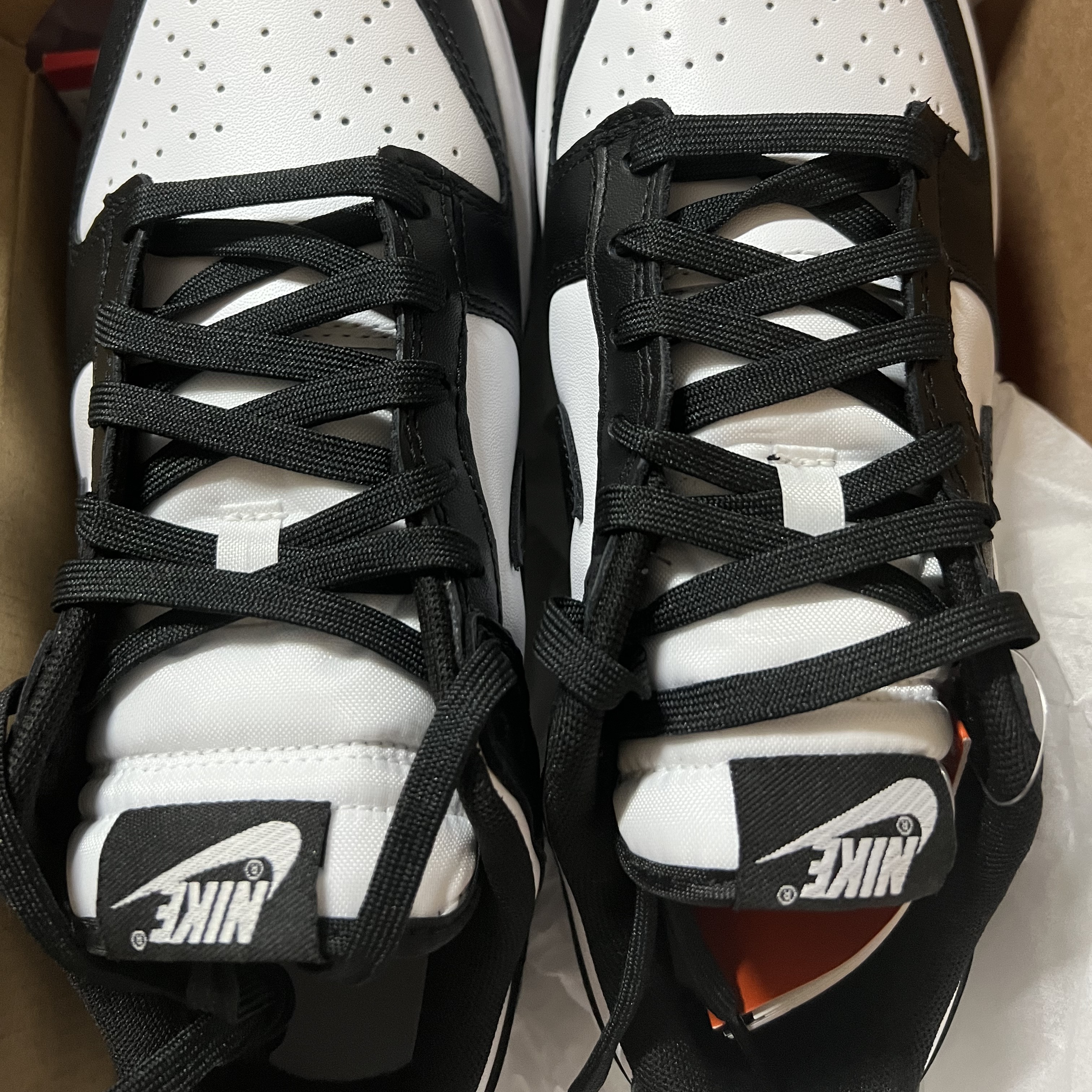 Nike Dunk Low Retro Black 착용 스타일 - 3