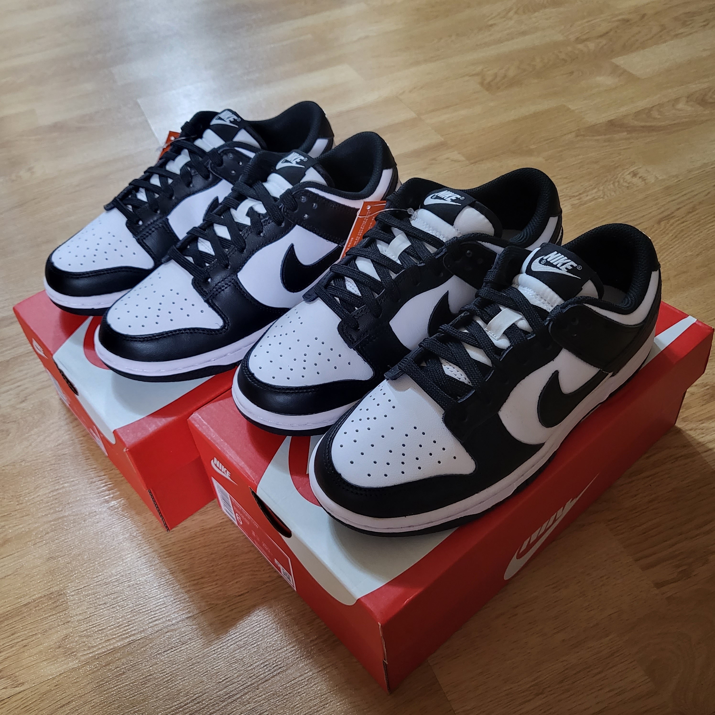 (W) Nike Dunk Low Black 착용 스타일 - 2