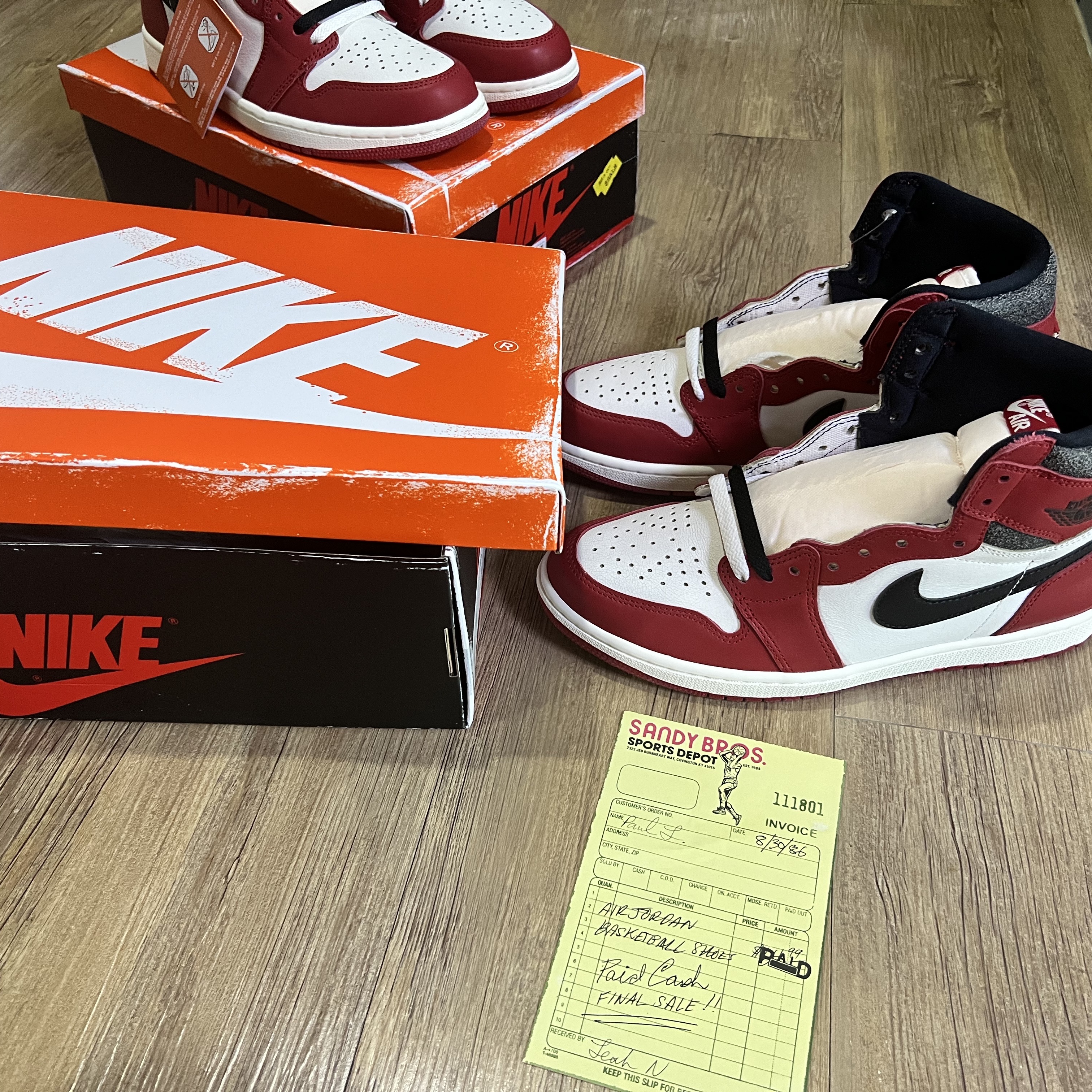 Jordan 1 Retro High OG Chicago 2022 착용 스타일 - 3