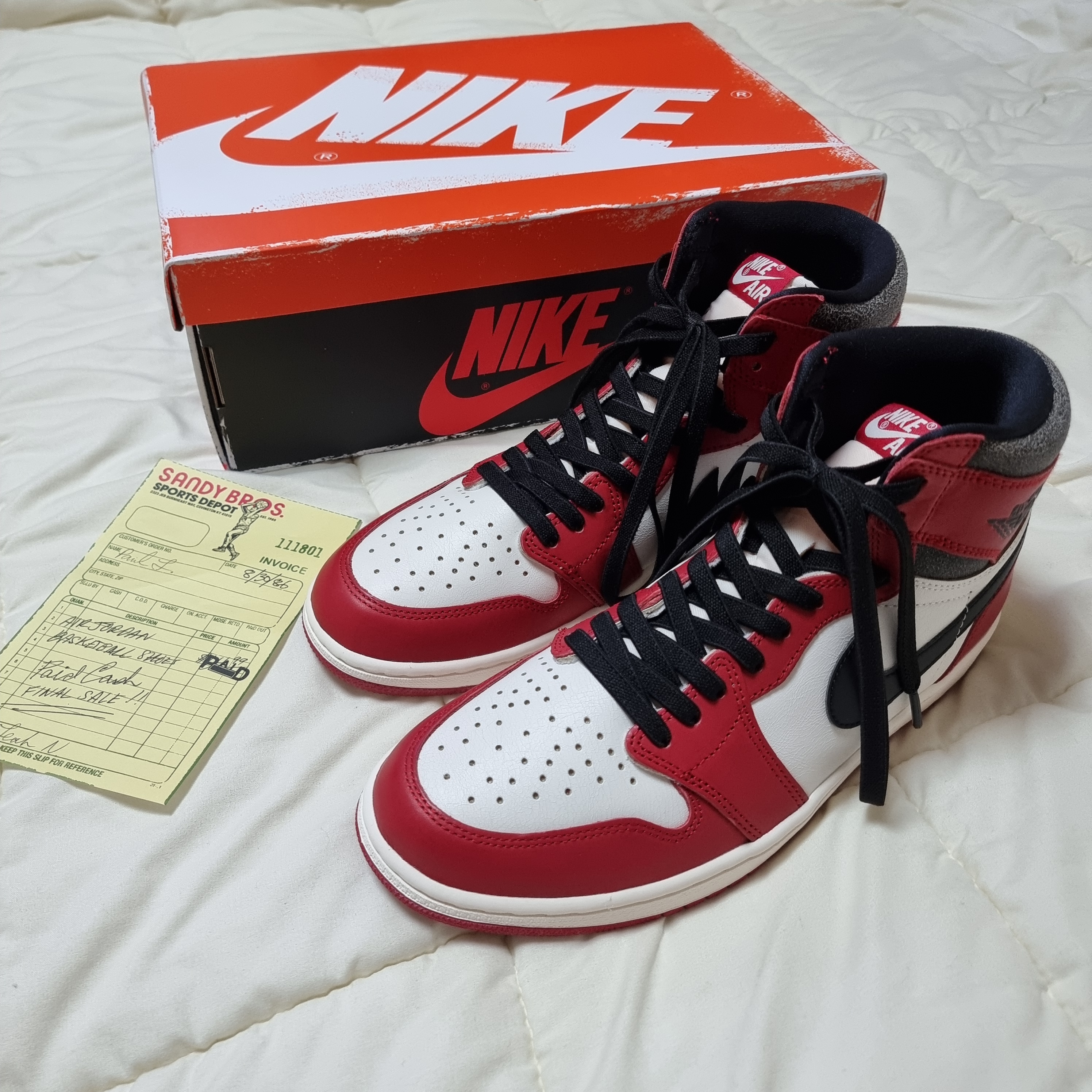 (GS) Jordan 1 Retro High OG Chicago 2022, Jordan 1 Retro High OG Chicago 2022 착용 스타일