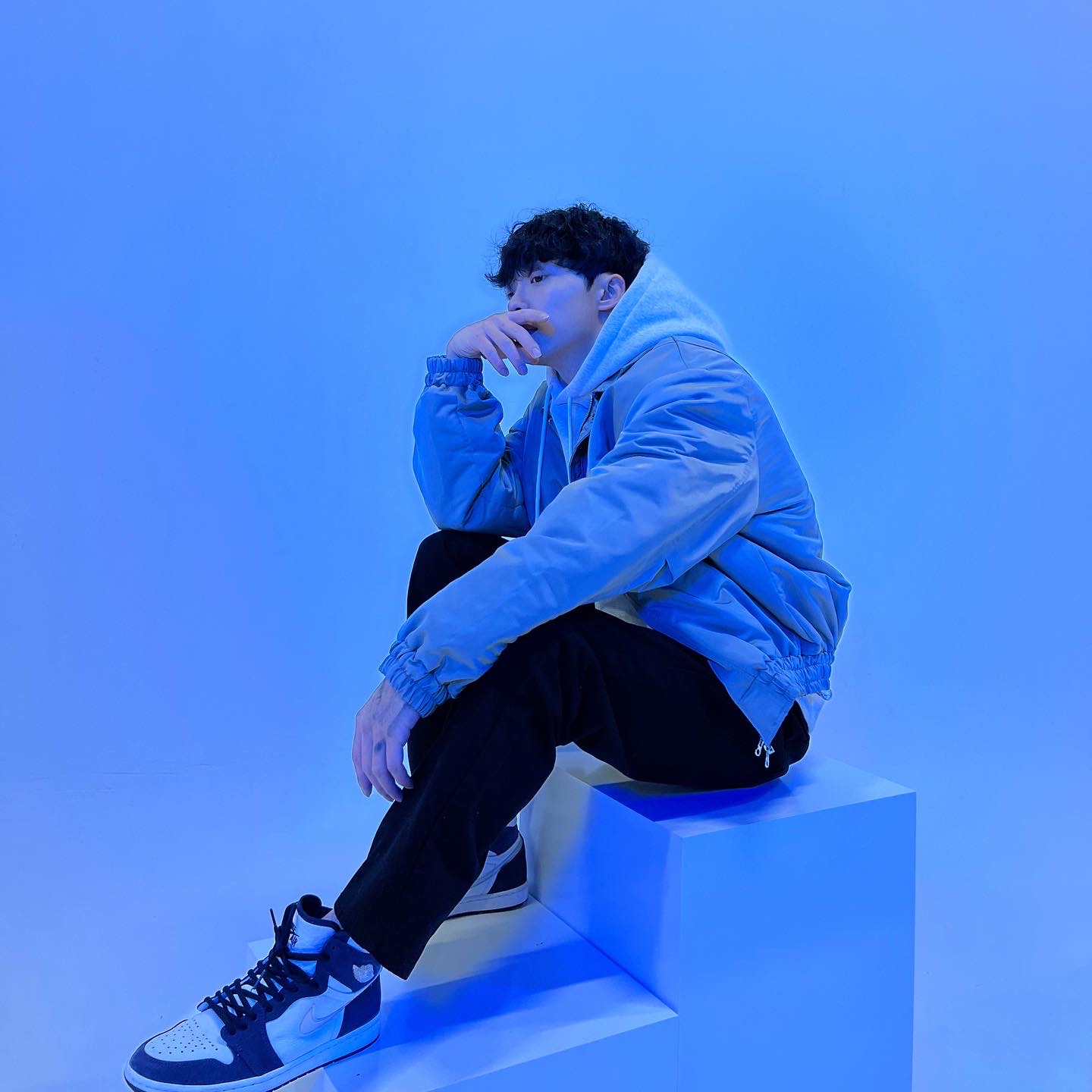 Jordan 1 Retro High OG CO.JP Midnight Navy 착용 스타일