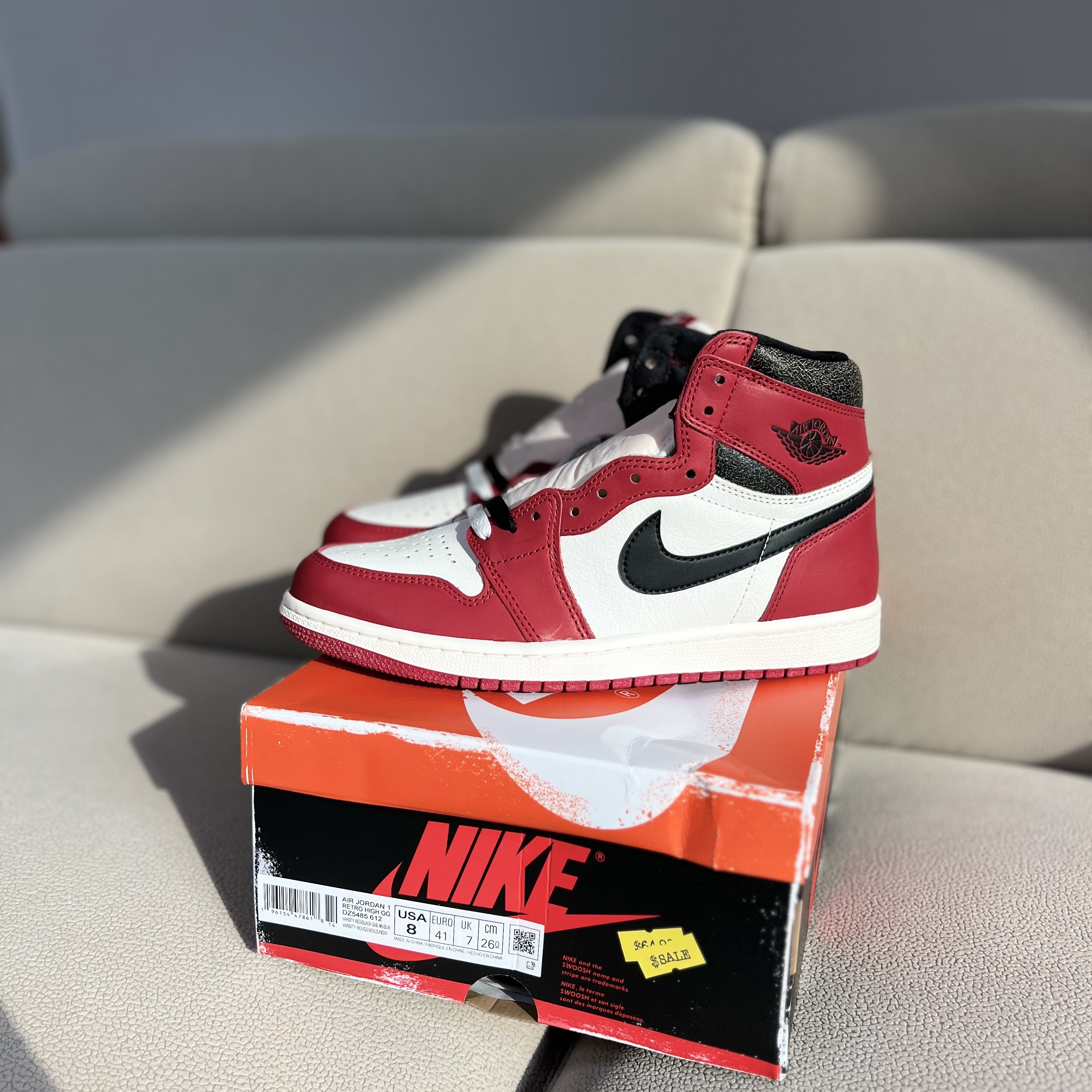 Jordan 1 Retro High OG Chicago 2022 착용 스타일 - 3