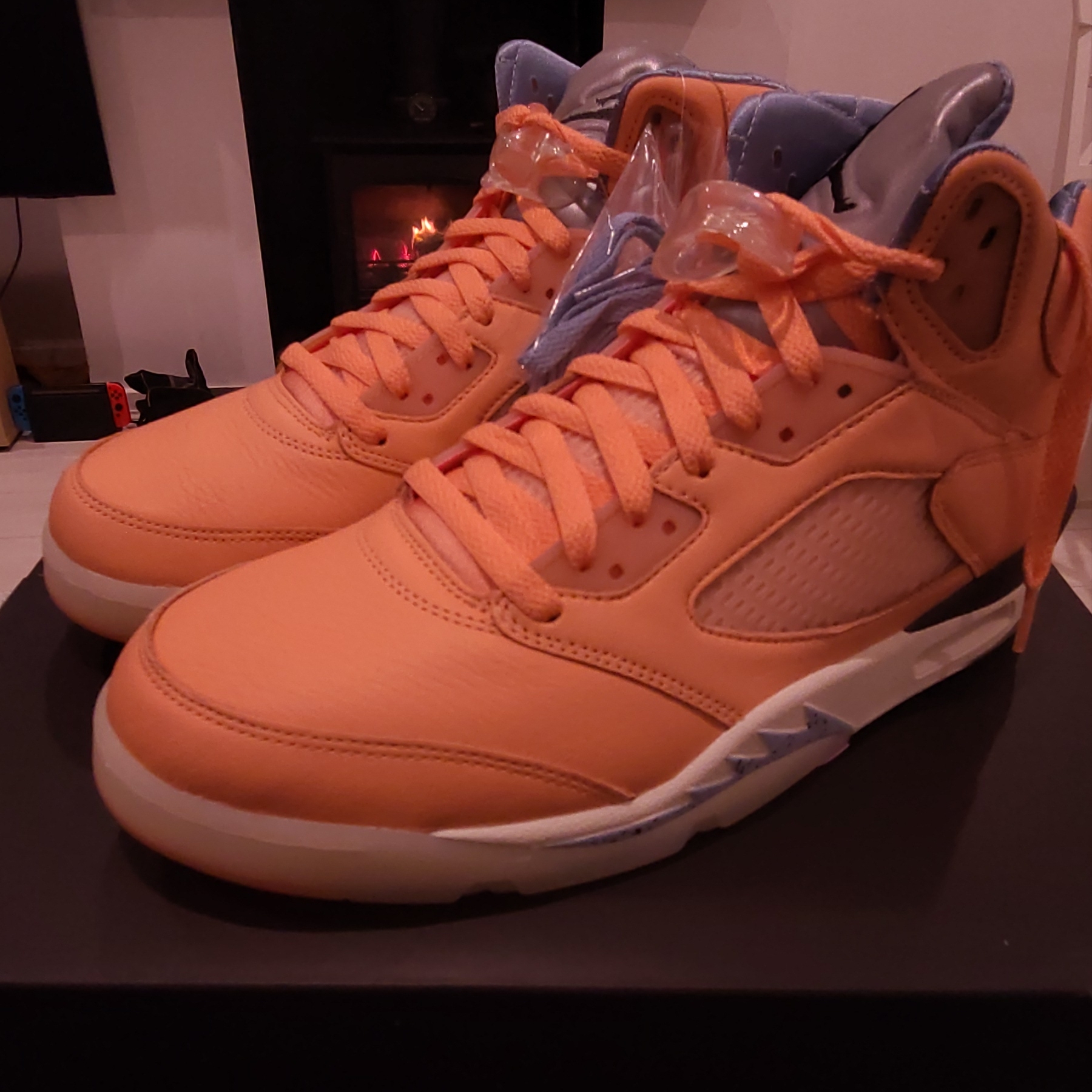 Jordan 5 x DJ Khaled Retro SP Crimsson Bliss 착용 스타일