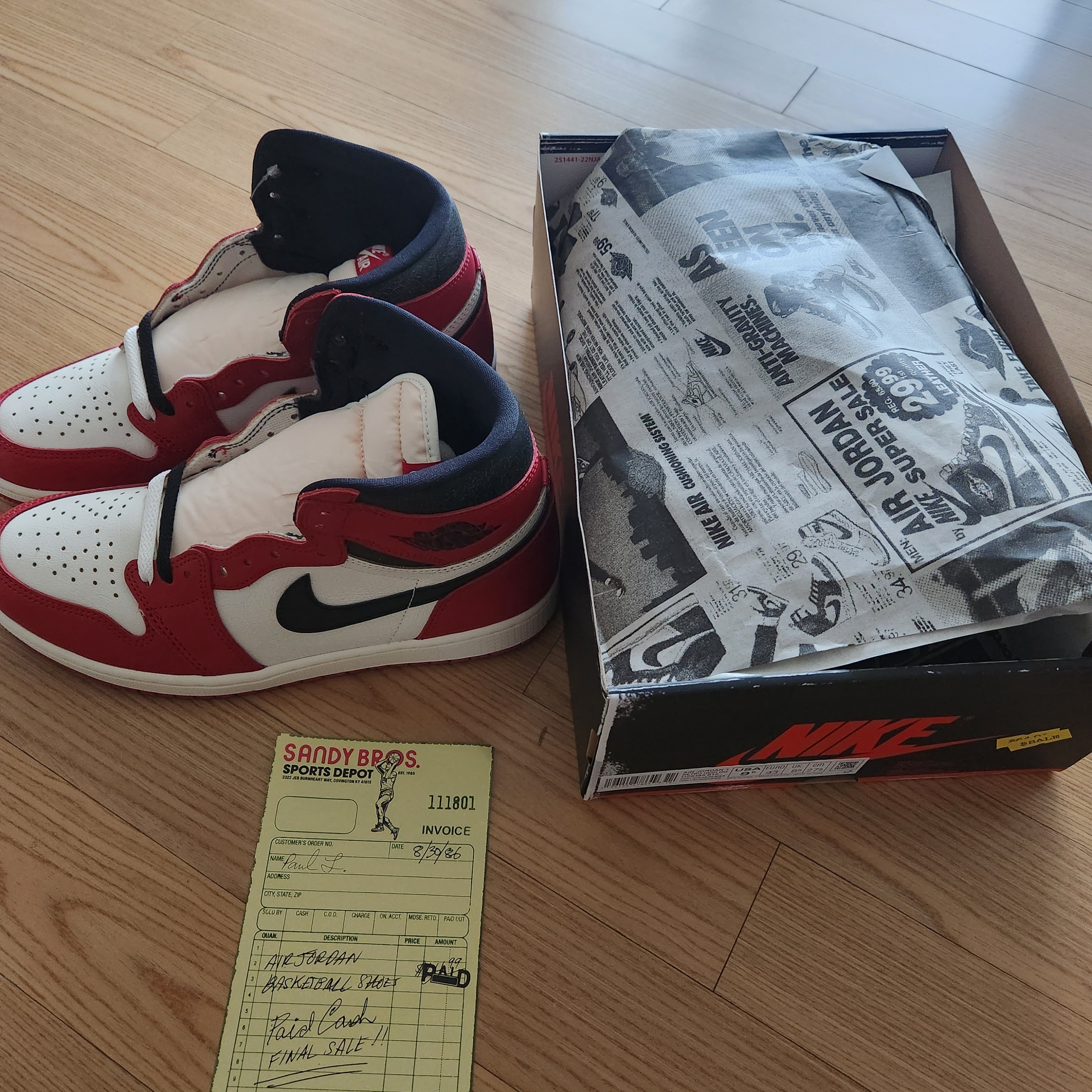 Jordan 1 Retro High OG Chicago 2022 착용 스타일