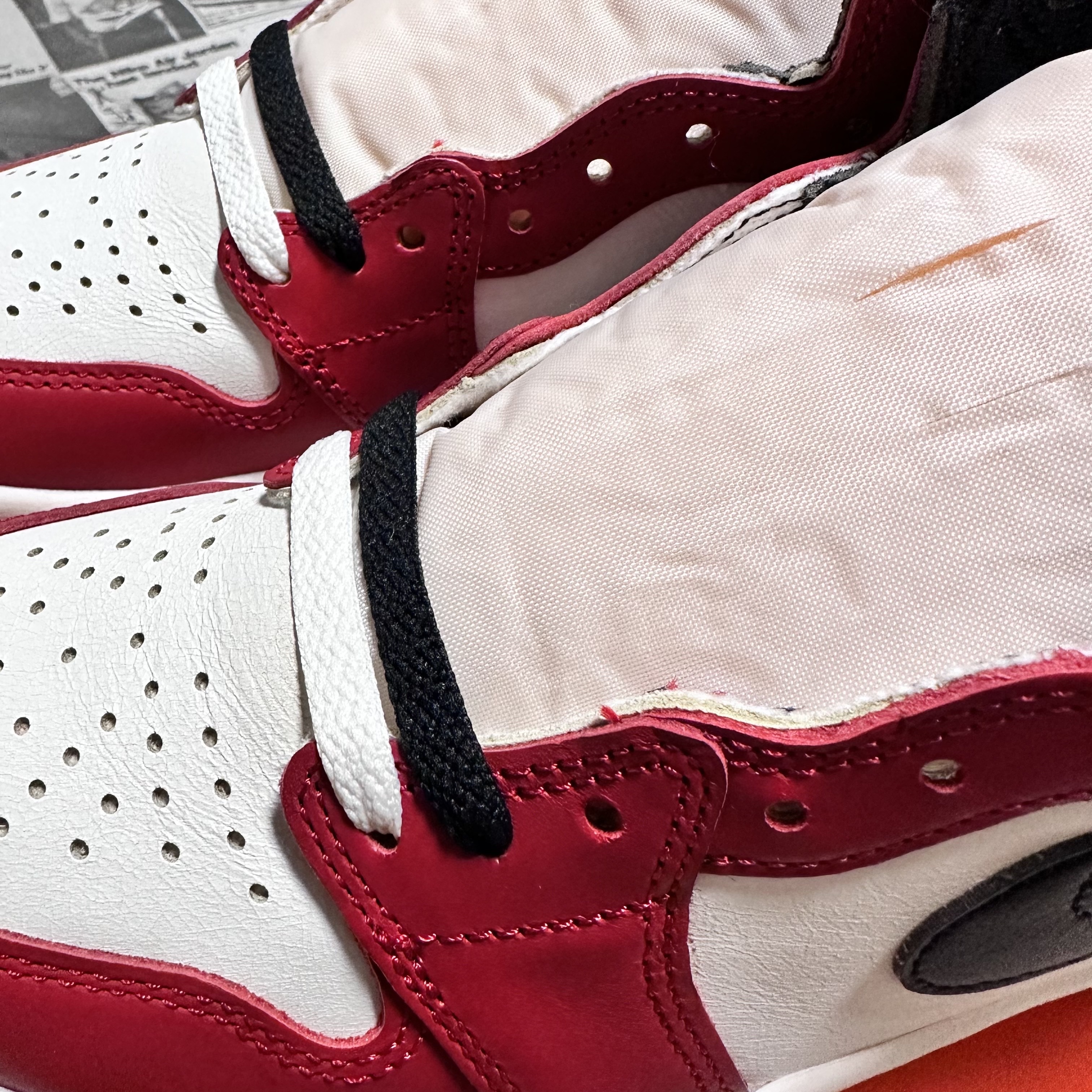 Jordan 1 Retro High OG Chicago 2022 착용 스타일 - 3