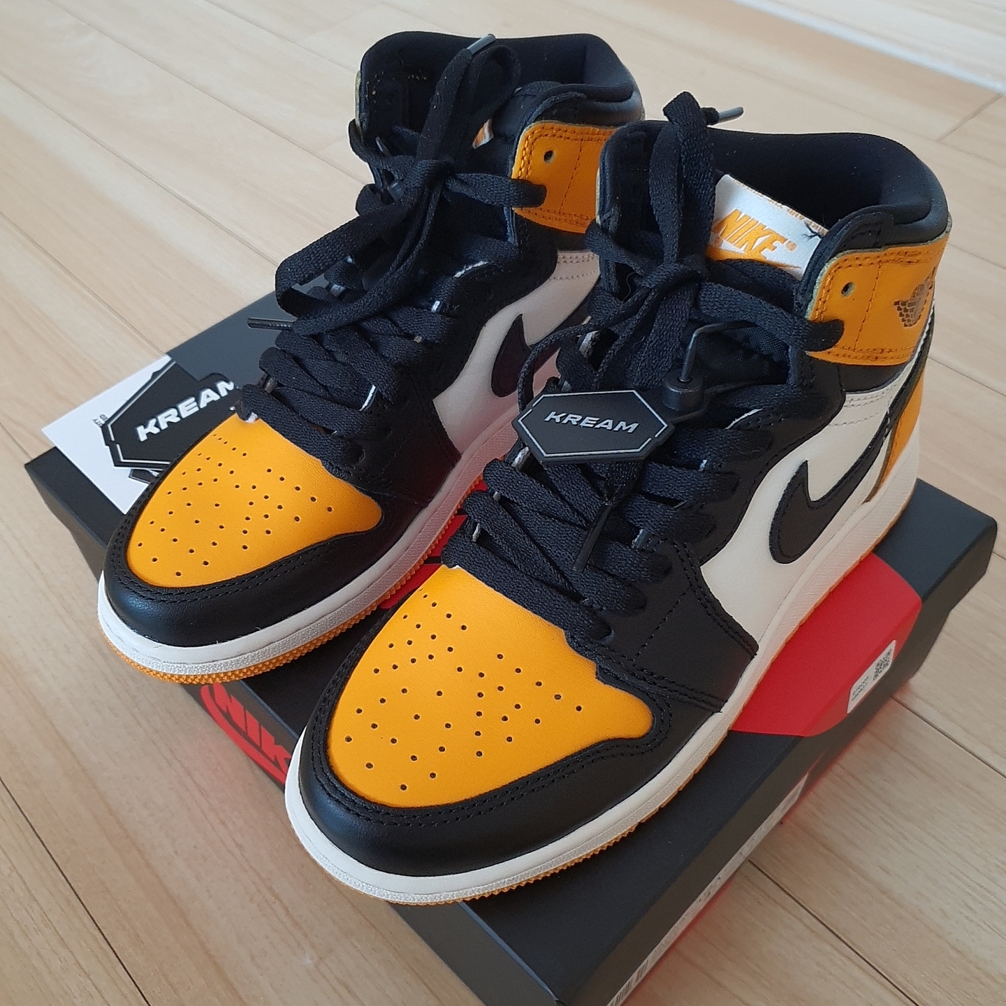 (GS) Jordan 1 Retro High OG Taxi 착용 스타일 - 2