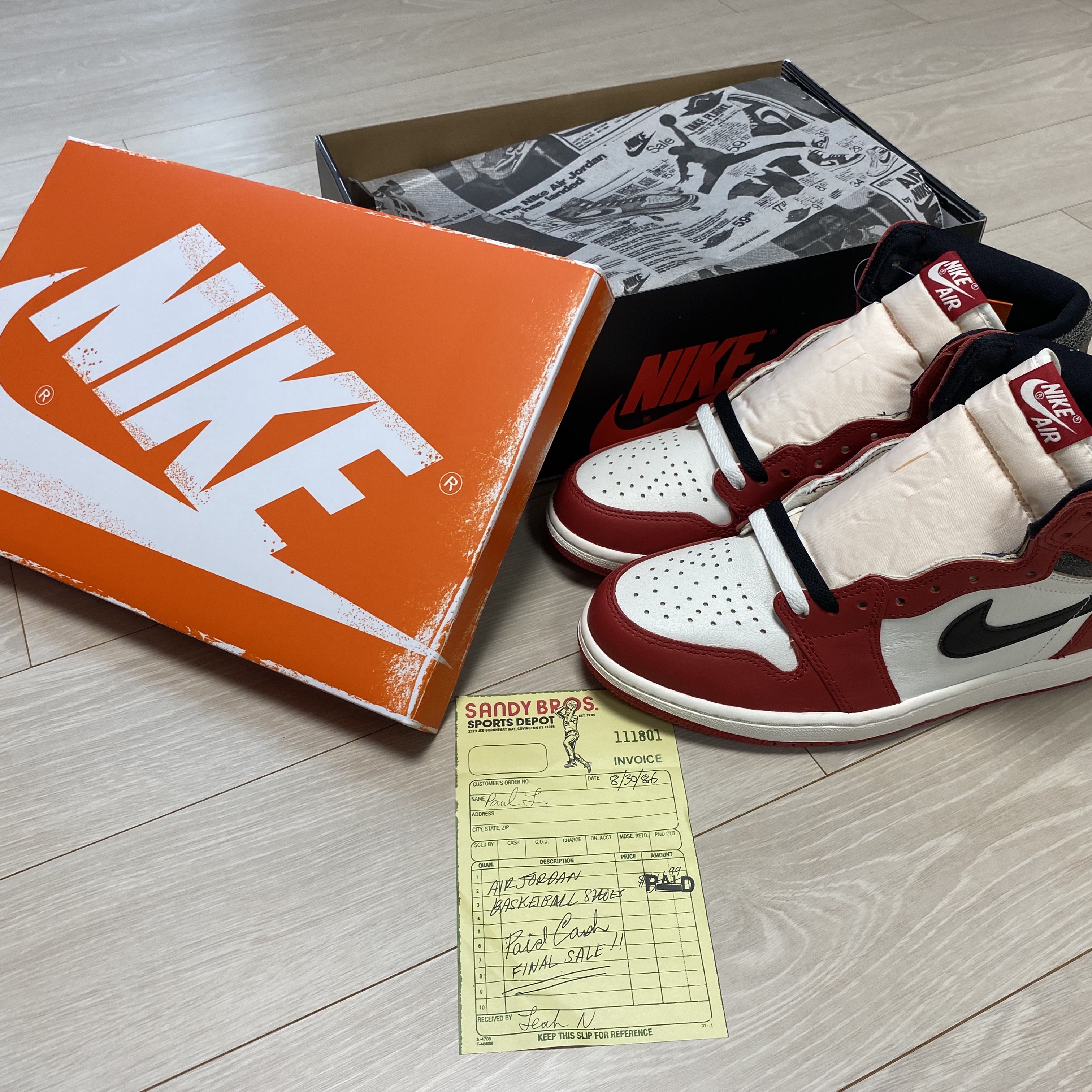 Jordan 1 Retro High OG Chicago 2022 착용 스타일