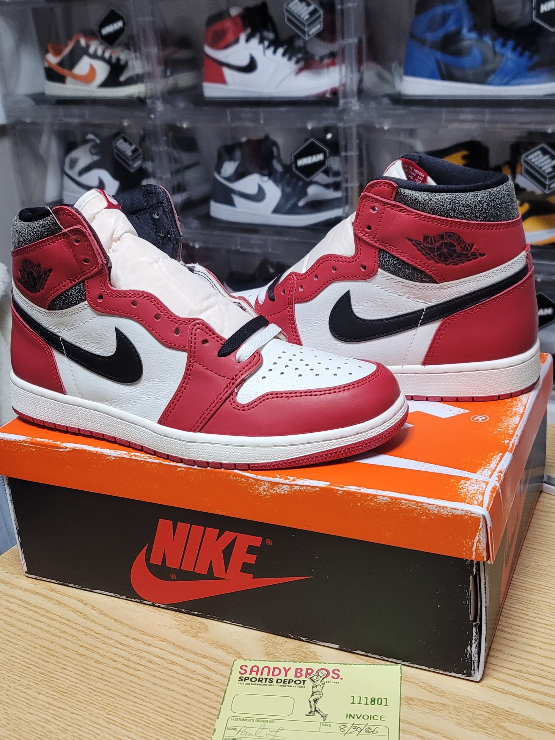 Jordan 1 Retro High OG Chicago 2022, Jordan 1 Retro High OG Defiant SB LA to Chicago 착용 스타일 - 1