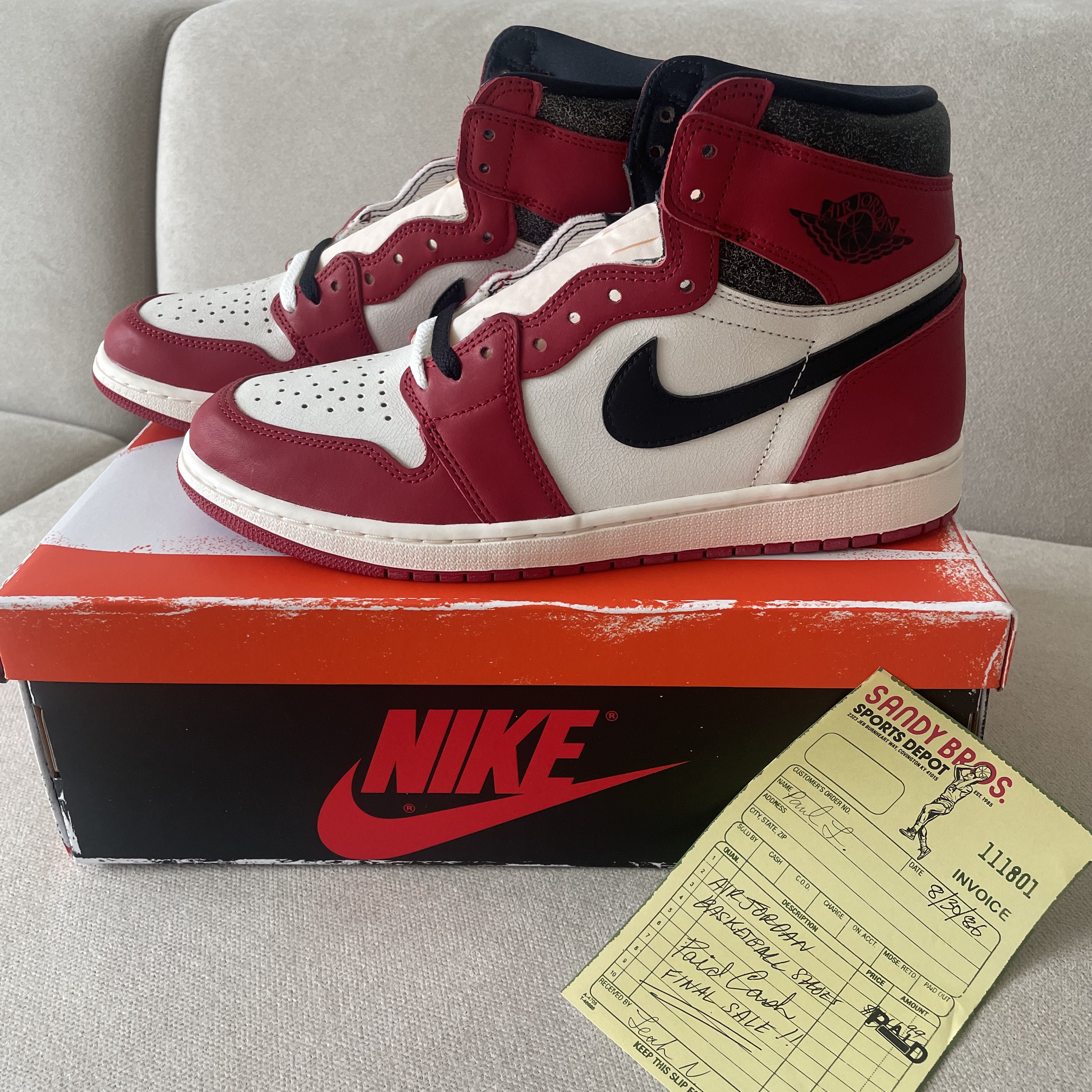 Jordan 1 Retro High OG Chicago 2022 착용 스타일