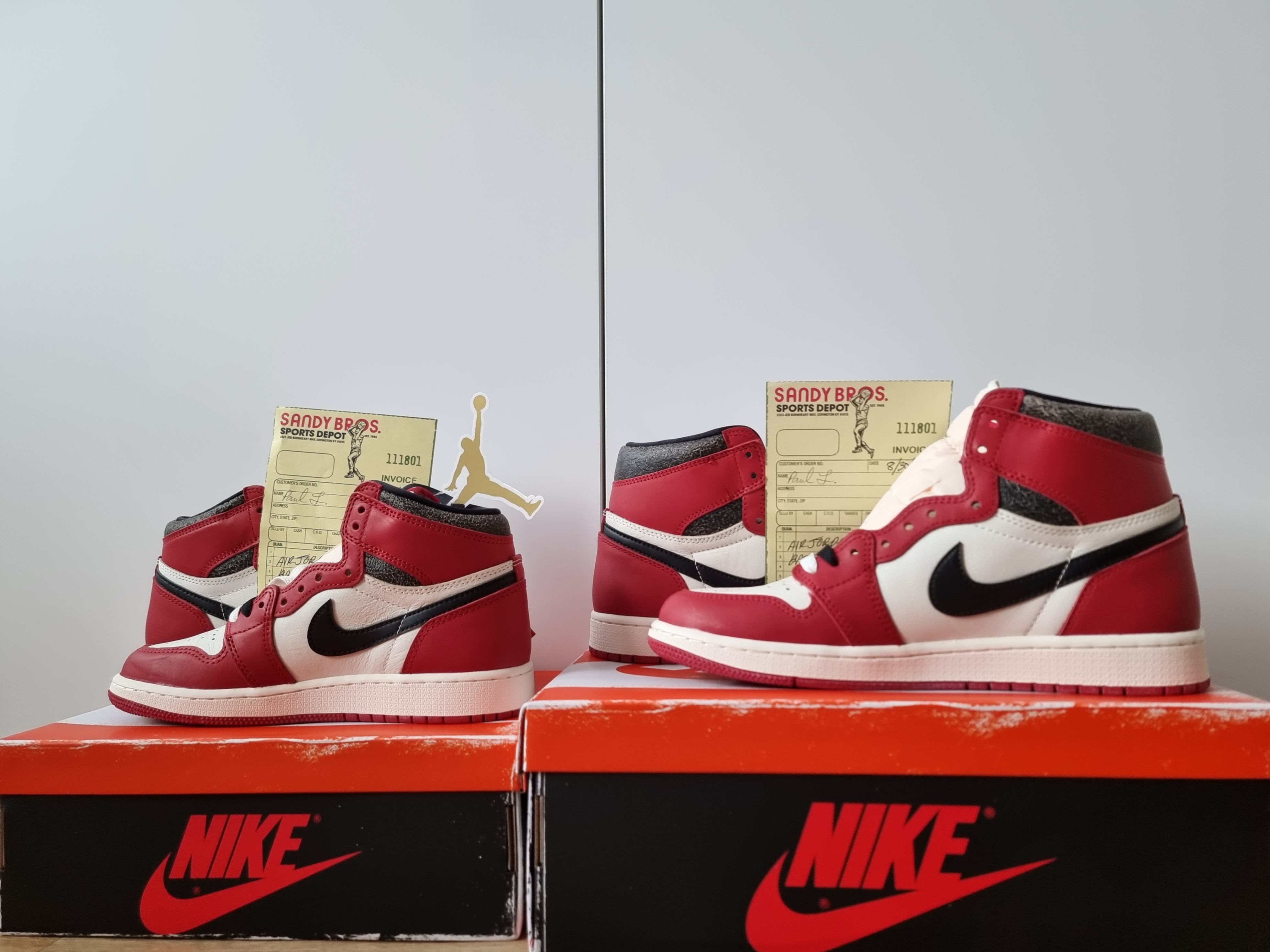 Jordan 1 Retro High OG Chicago 2022, (GS) Jordan 1 Retro High OG Chicago 2022 착용 스타일
