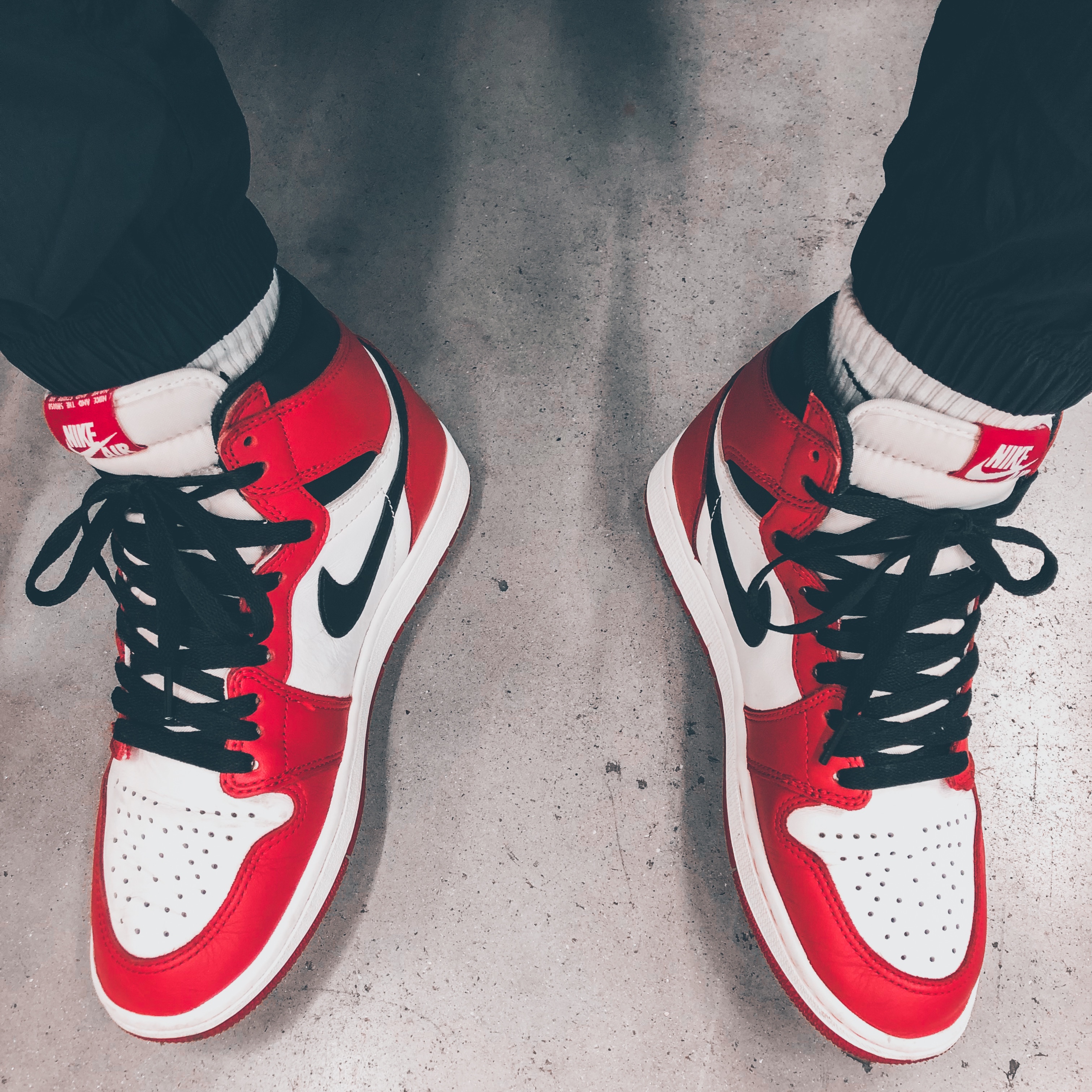 Jordan 1 Retro High OG Chicago 2015, Jordan 1 Retro High OG Chicago 2022 착용 스타일 - 1