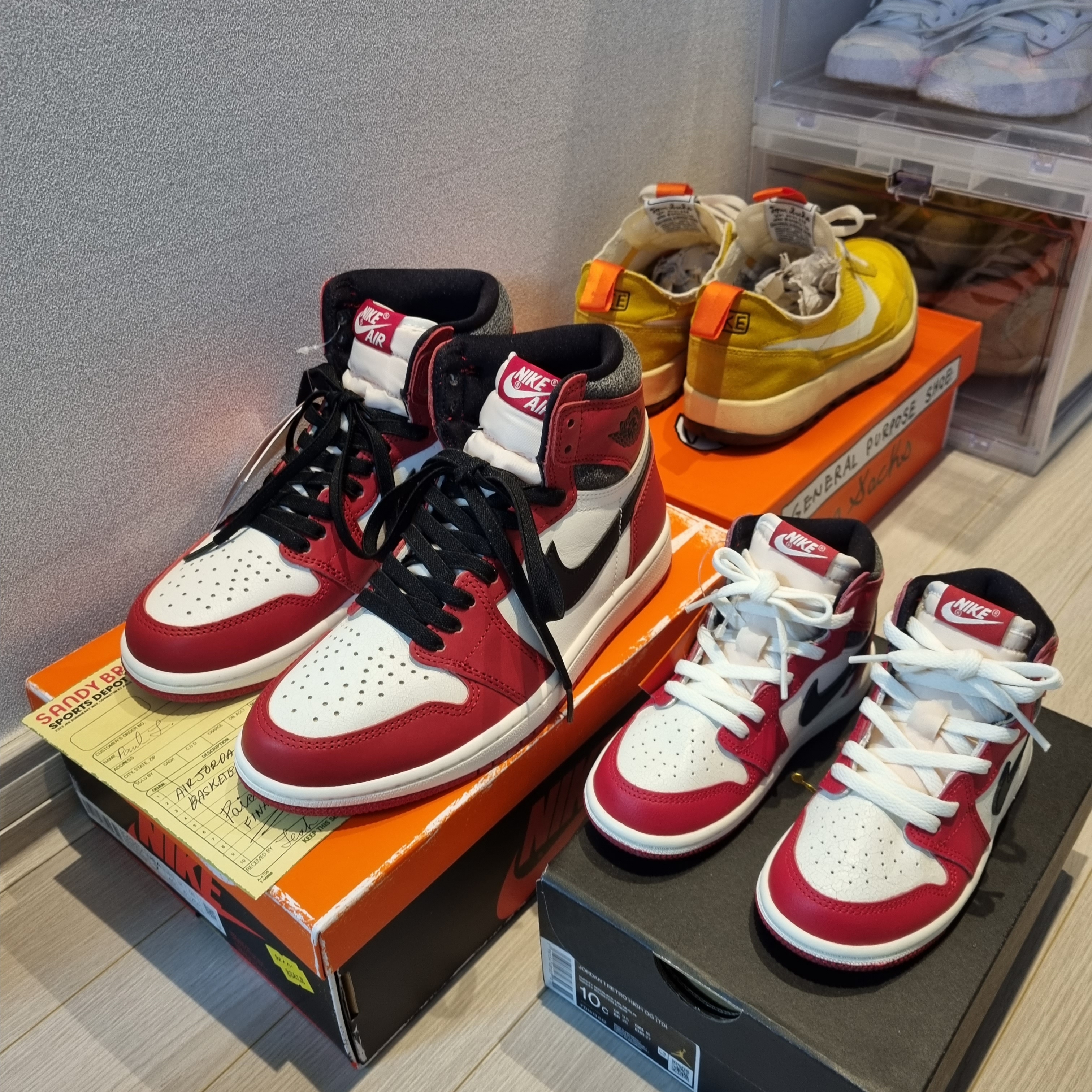 Jordan 1 Retro High OG Chicago 2022, (TD) Jordan 1 Retro High OG Chicago 2022 착용 스타일