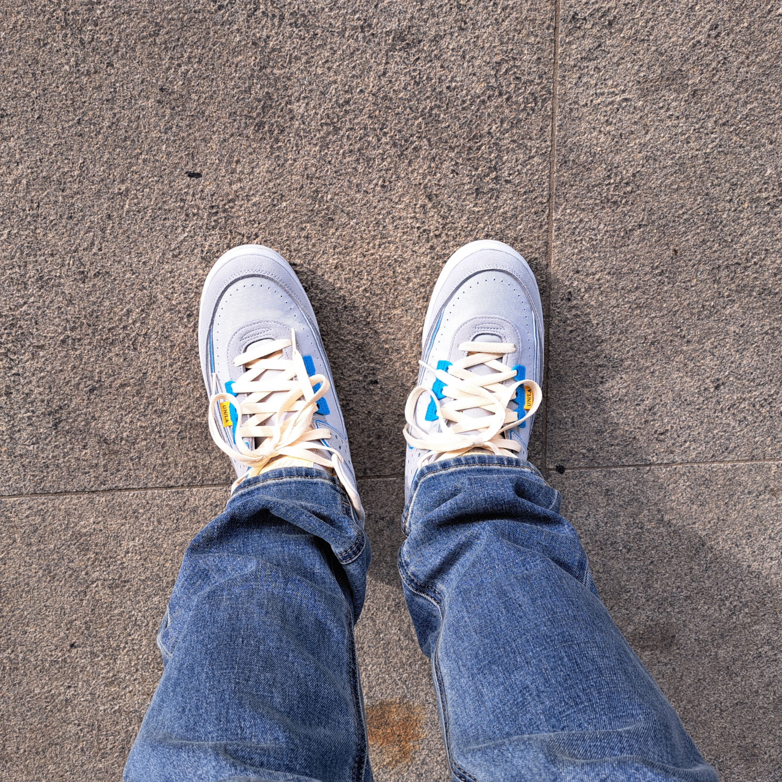 Jordan 2 x Union Retro SP Grey Fog 착용 스타일 - 1