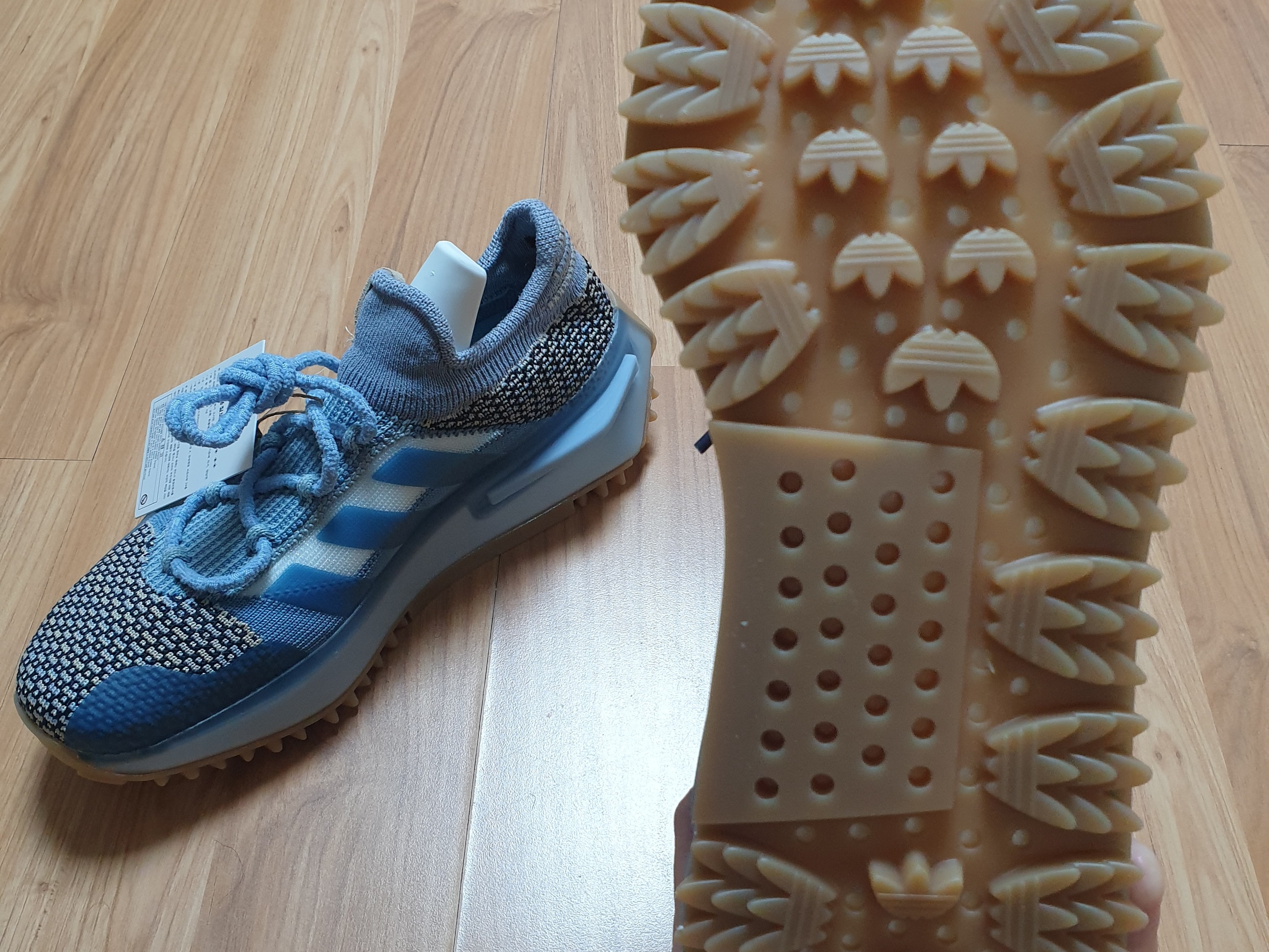 Adidas x Philllllthy NMD S1 Ambient Sky Crew Navy 착용 스타일 - 3
