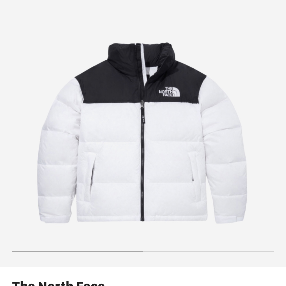 The North Face 1996 Eco Nuptse Jacket White 착용 스타일