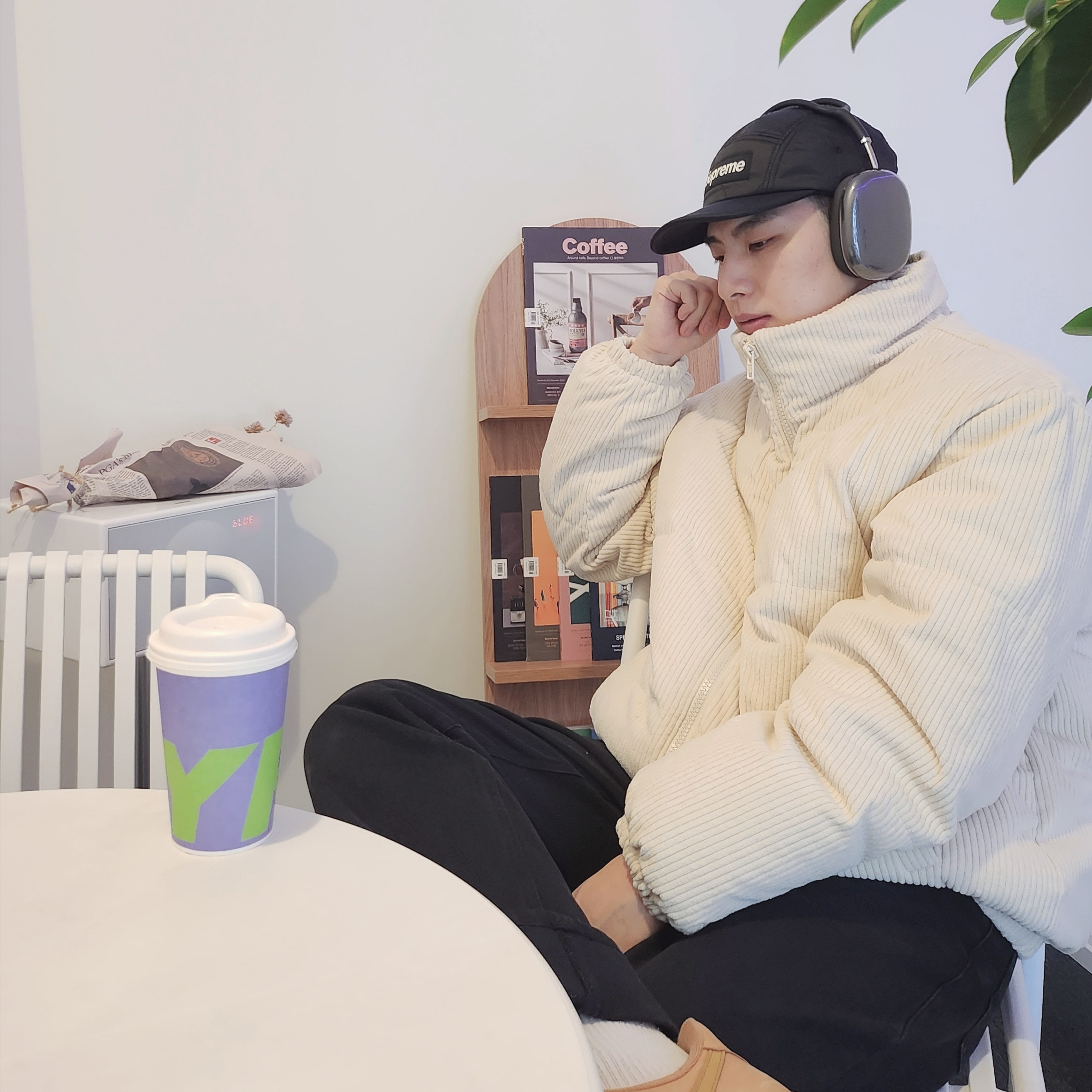 Supreme Quilted Liner Camp Cap Black - 22FW, Apple AirPods Max Lightning Space Gray (Korean Ver.) 착용 스타일