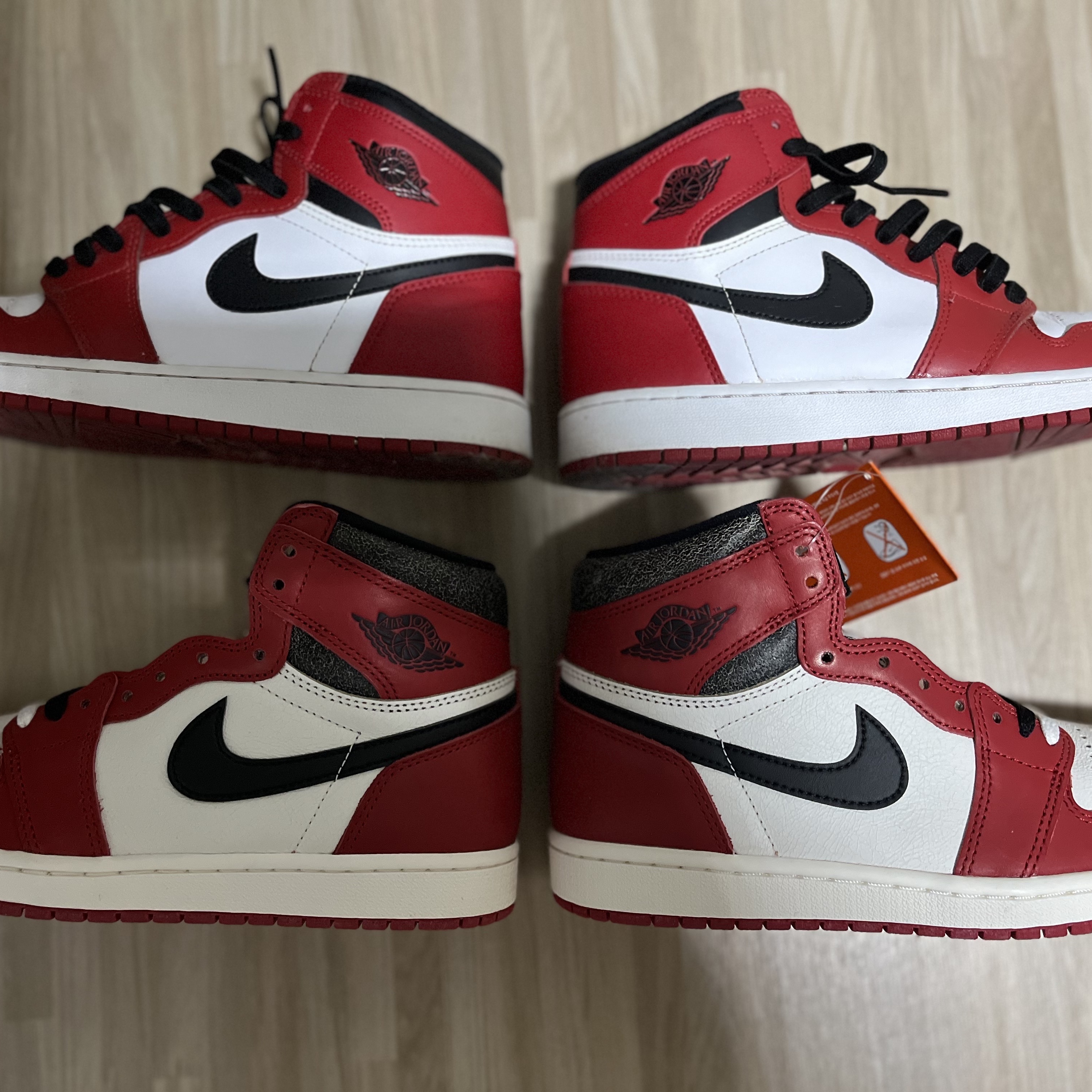 (GS) Jordan 1 Retro High OG Chicago 2015, Jordan 1 Retro High OG Chicago 2022 착용 스타일