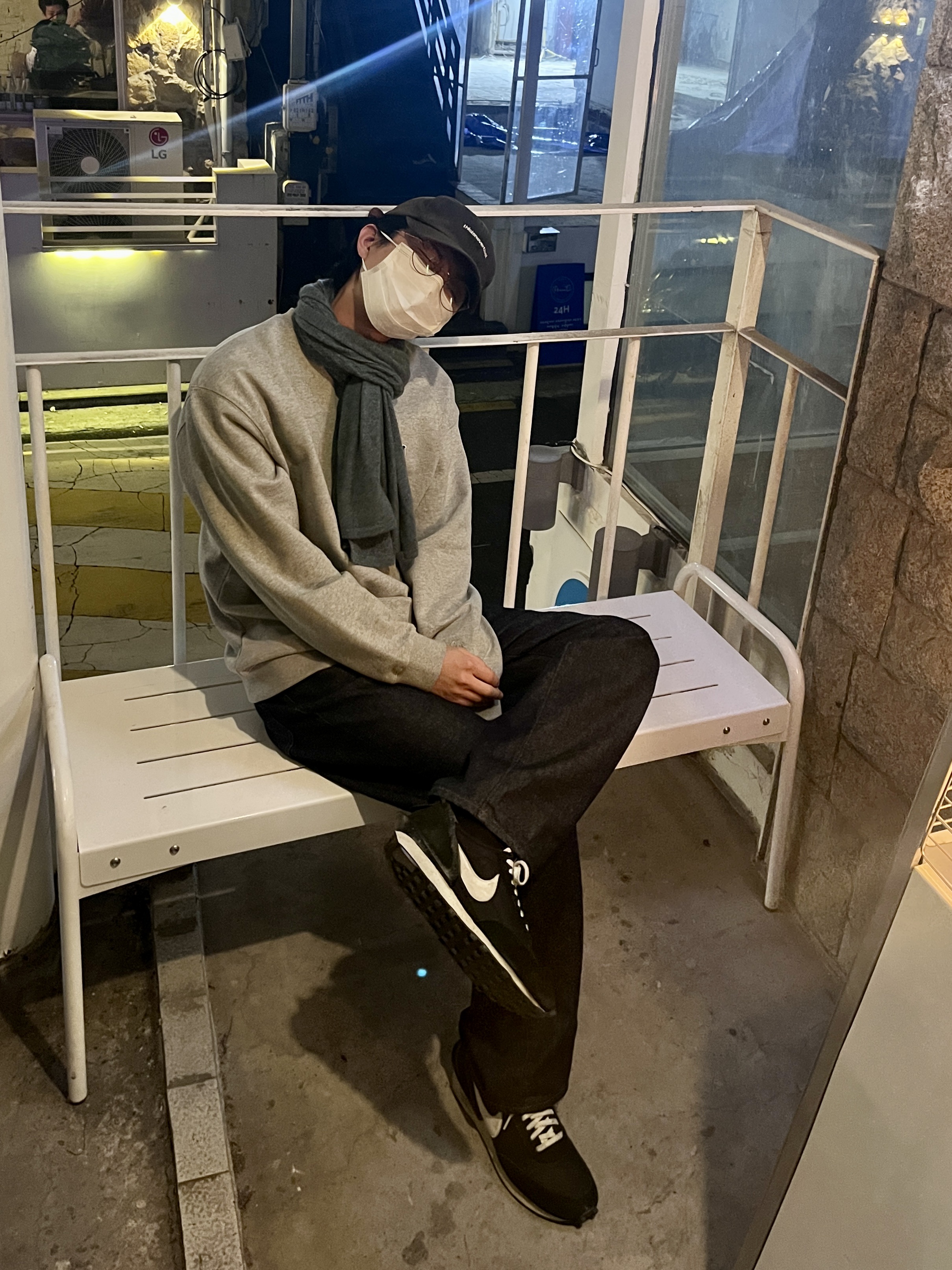 Nike x Undercover Daybreak Black 착용 스타일