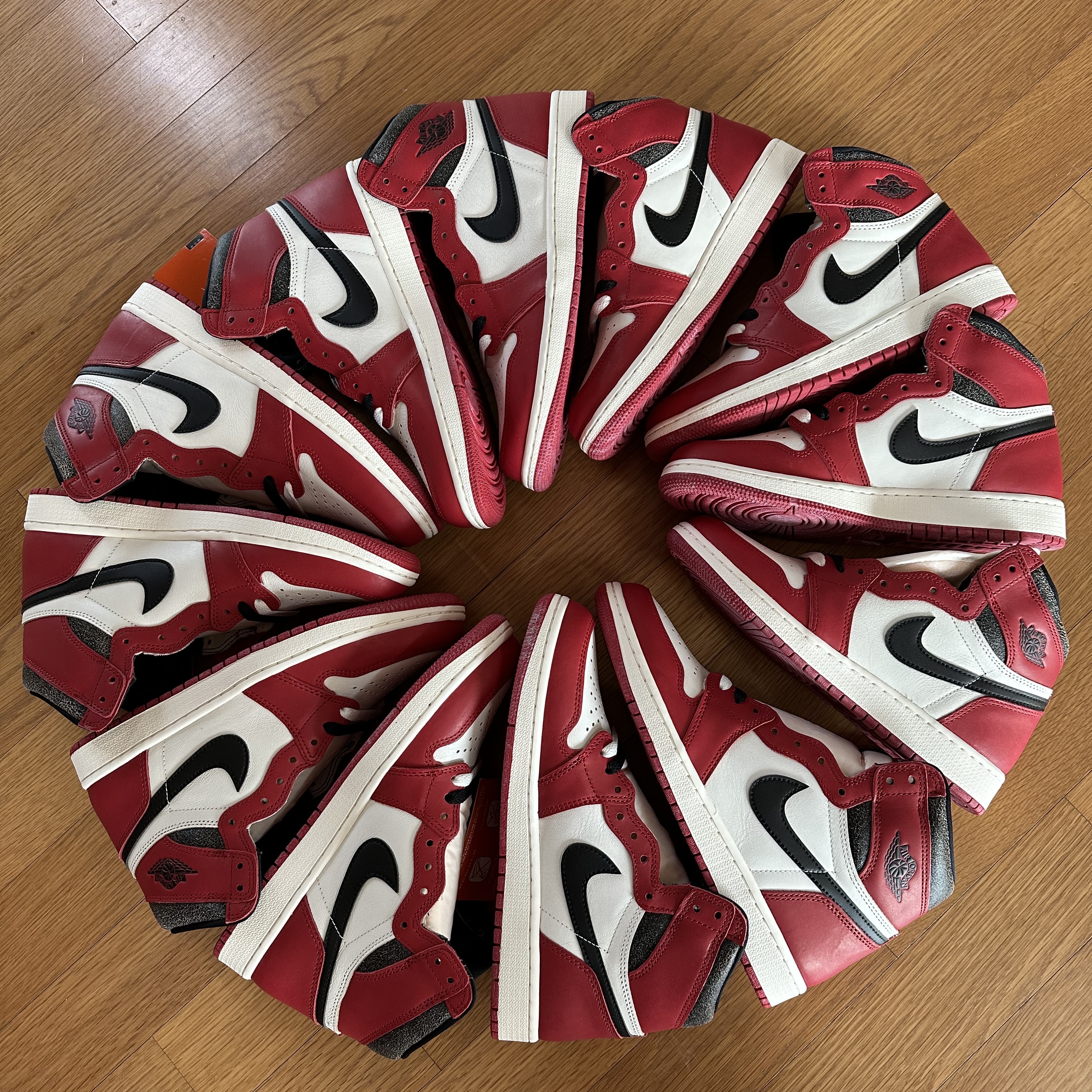 Jordan 1 Retro High OG Chicago 2022, (GS) Jordan 1 Retro High OG Chicago 2022 착용 스타일 - 1