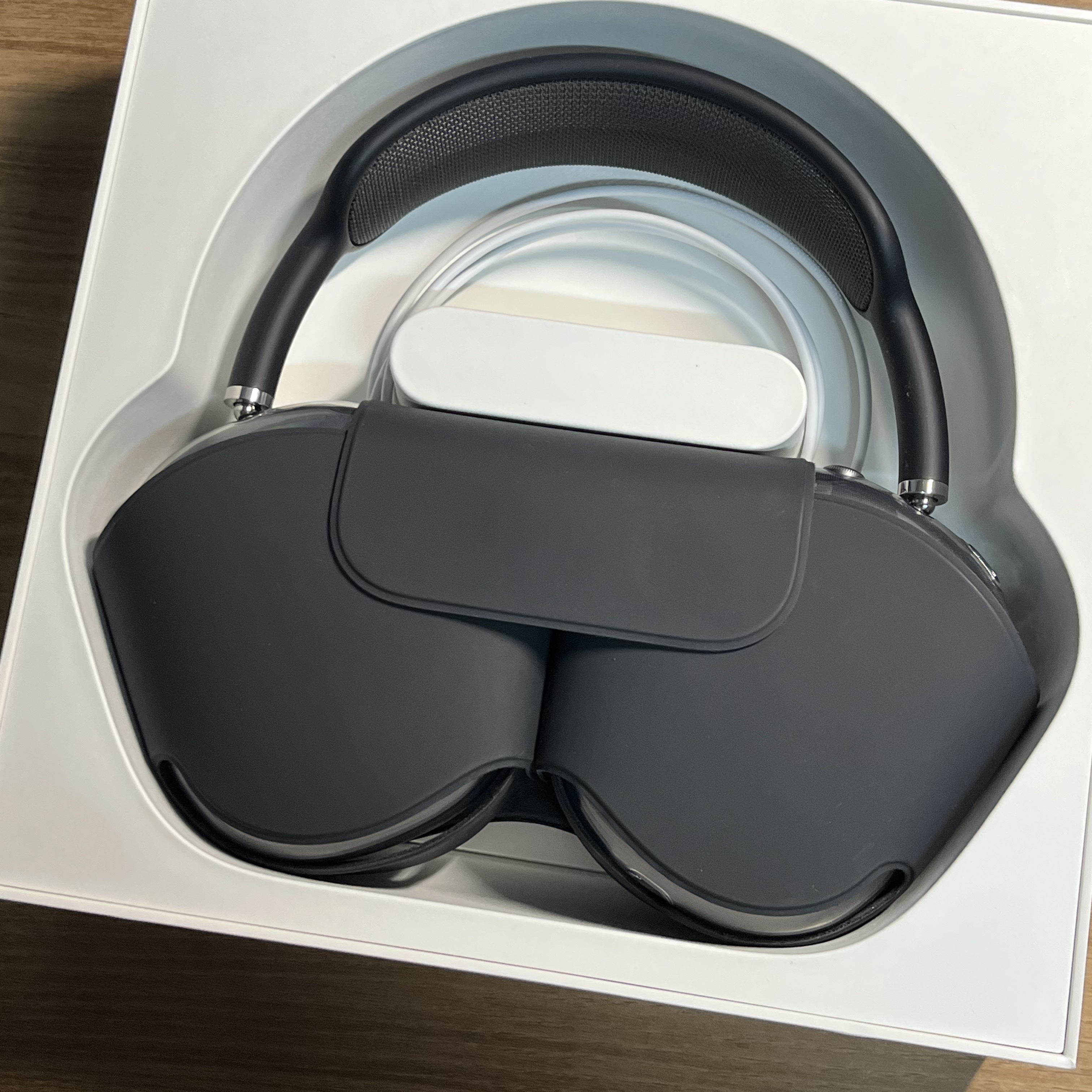 Apple AirPods Max Lightning Space Gray (Korean Ver.) 착용 스타일