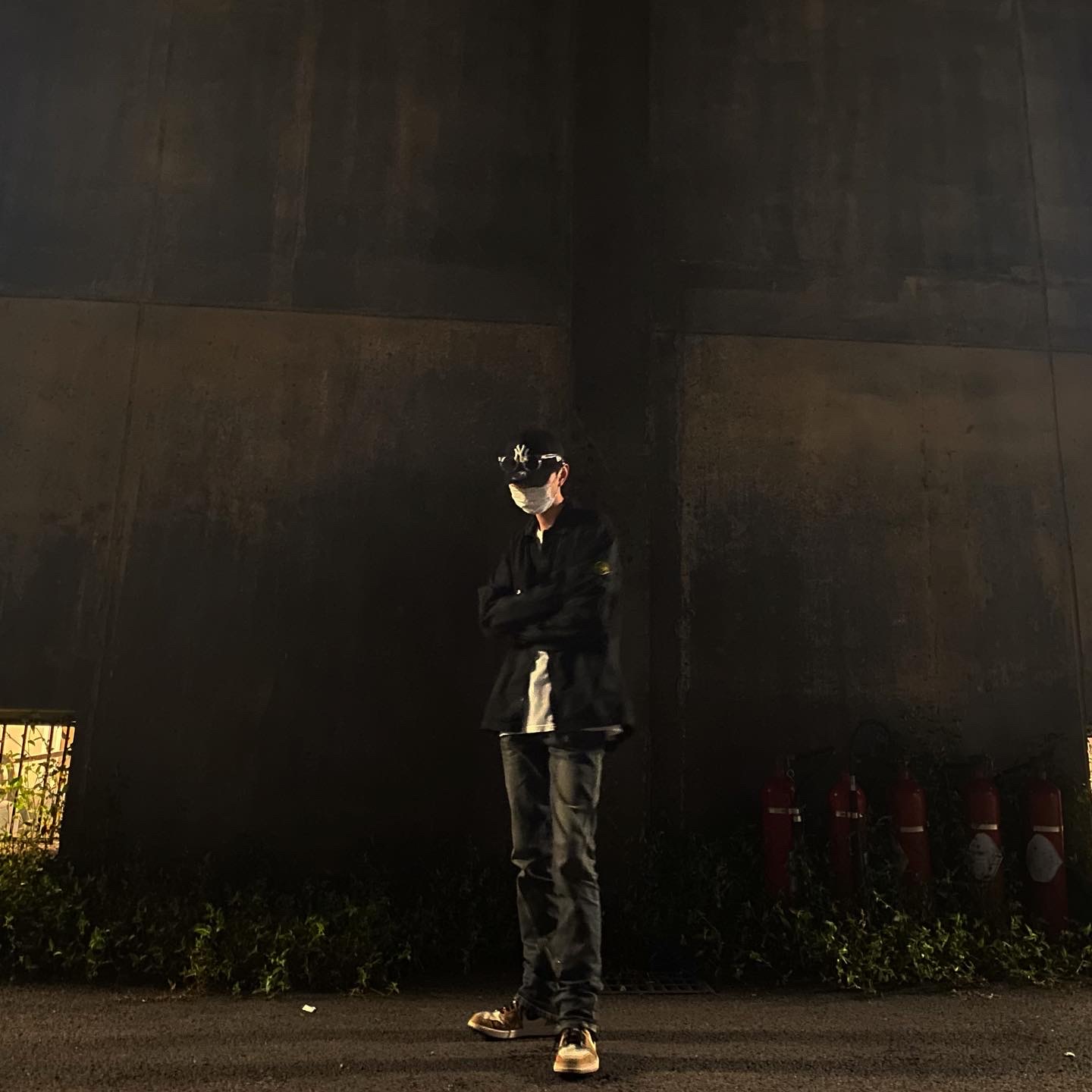 Jordan 1 Retro High Rookie of the Year, Stone Island 113WN T.CO+OLD Overshirt Black - 21FW 착용 스타일 - 1