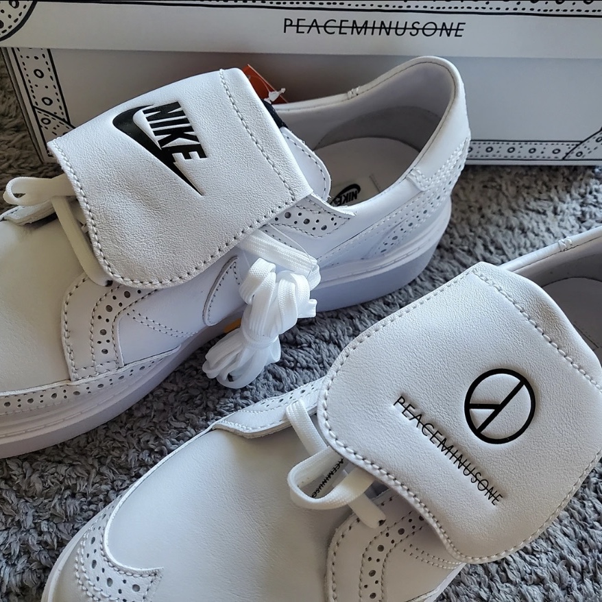 Nike x Peaceminusone Kwondo1 White 착용 스타일