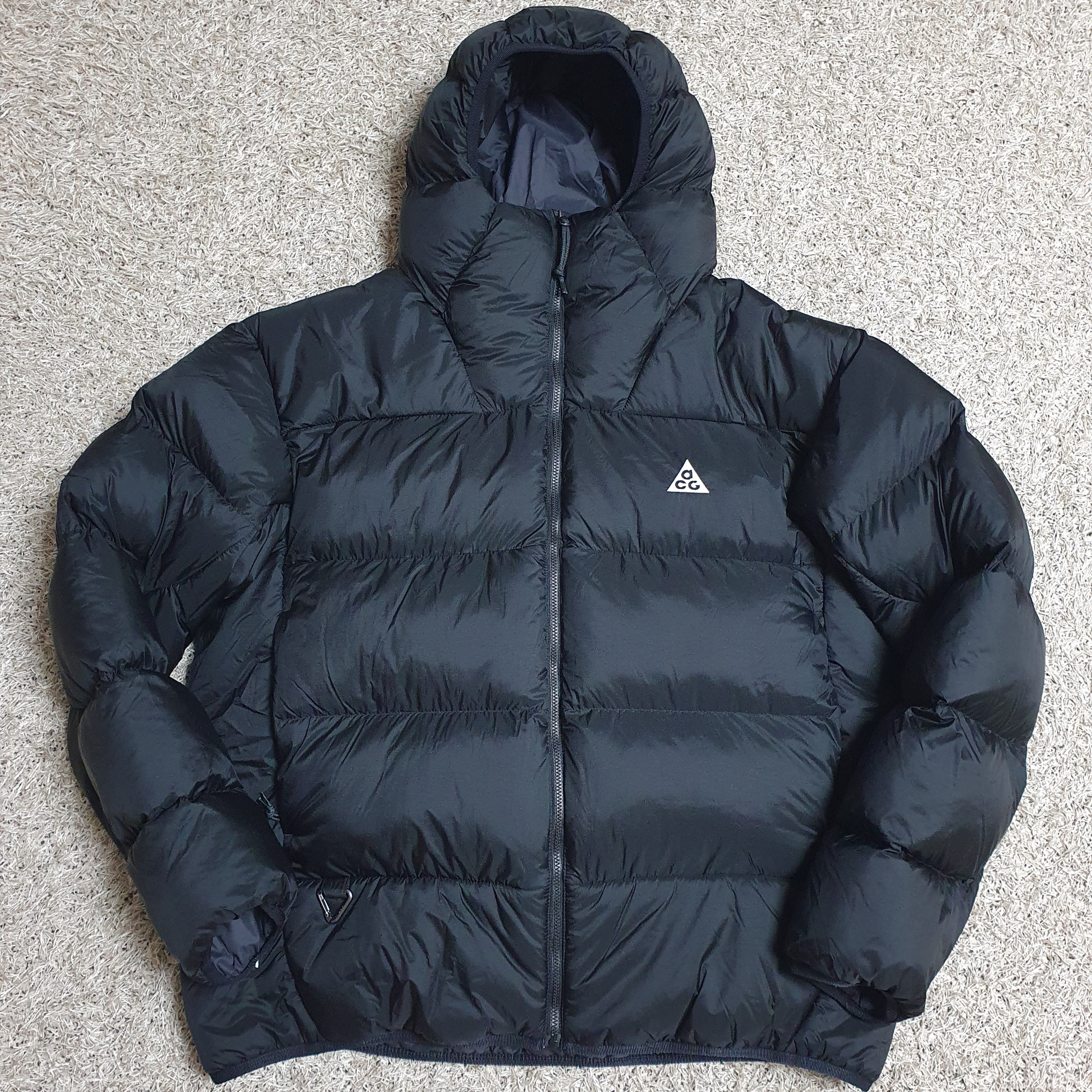 Nike ACG Therma-Fit ADV Lunar Lake Puffer Jacket Black - Asia 착용 스타일