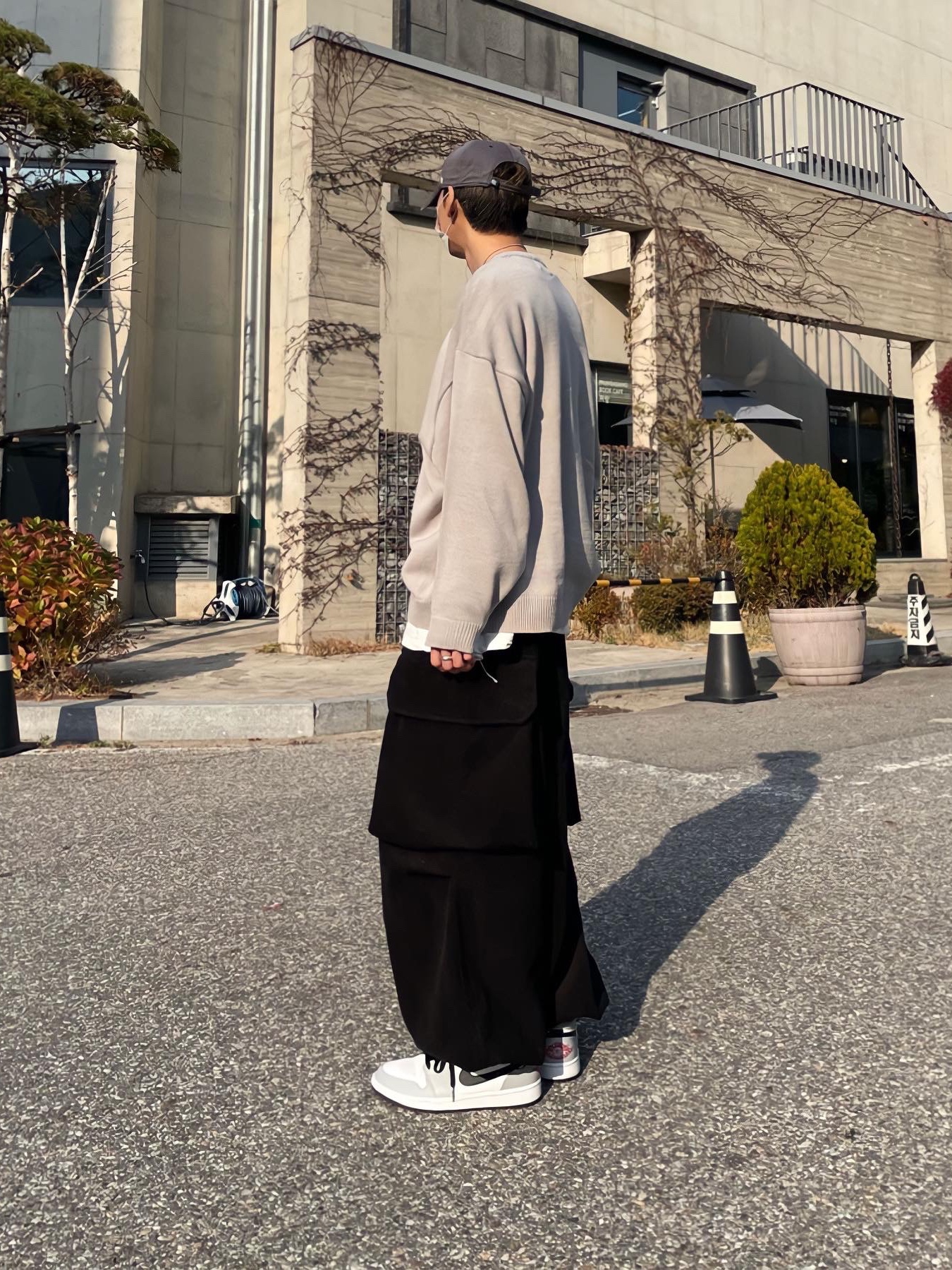 Jordan 1 Low Light Smoke Grey 착용 스타일 - 4