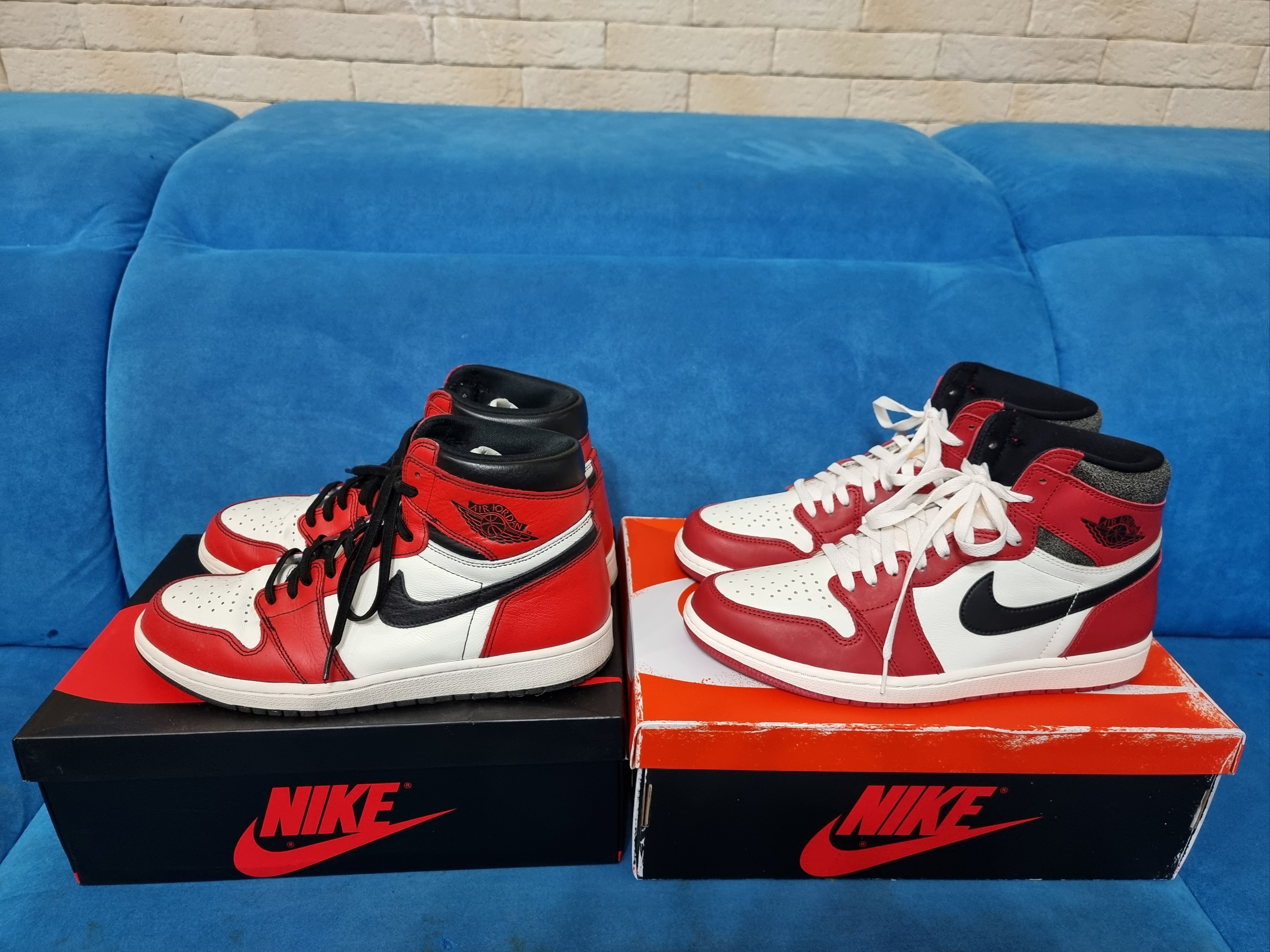 Jordan 1 Retro High OG Defiant SB LA to Chicago, Jordan 1 Retro High OG Chicago 2022 착용 스타일 - 1