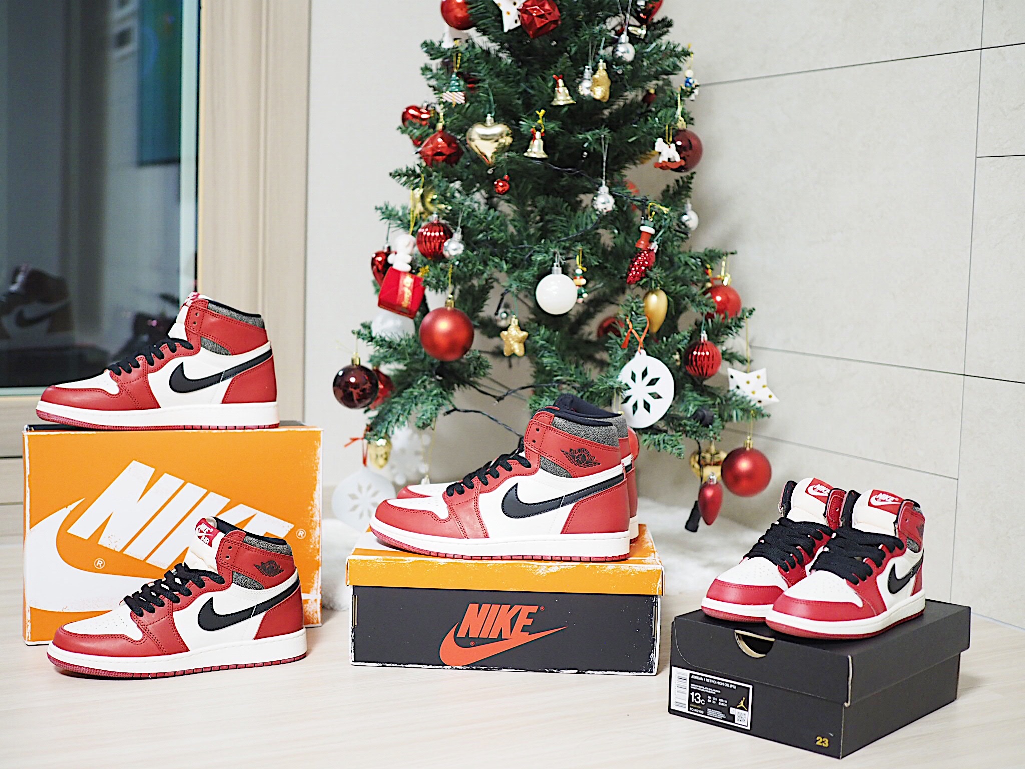 Jordan 1 Retro High OG Chicago 2022, (GS) Jordan 1 Retro High OG Chicago 2022 착용 스타일 - 1