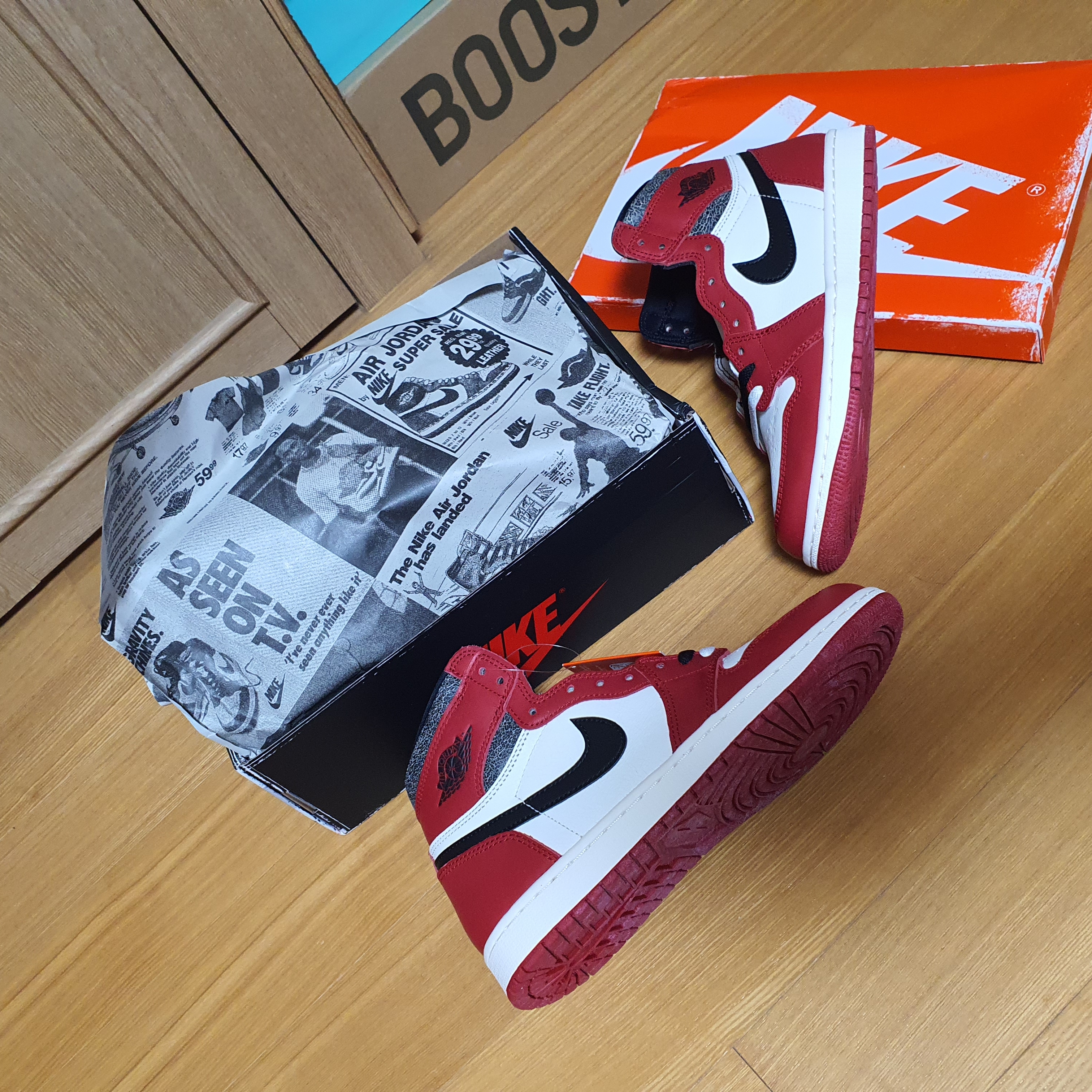 Jordan 1 Retro High OG Chicago 2022 착용 스타일 - 5