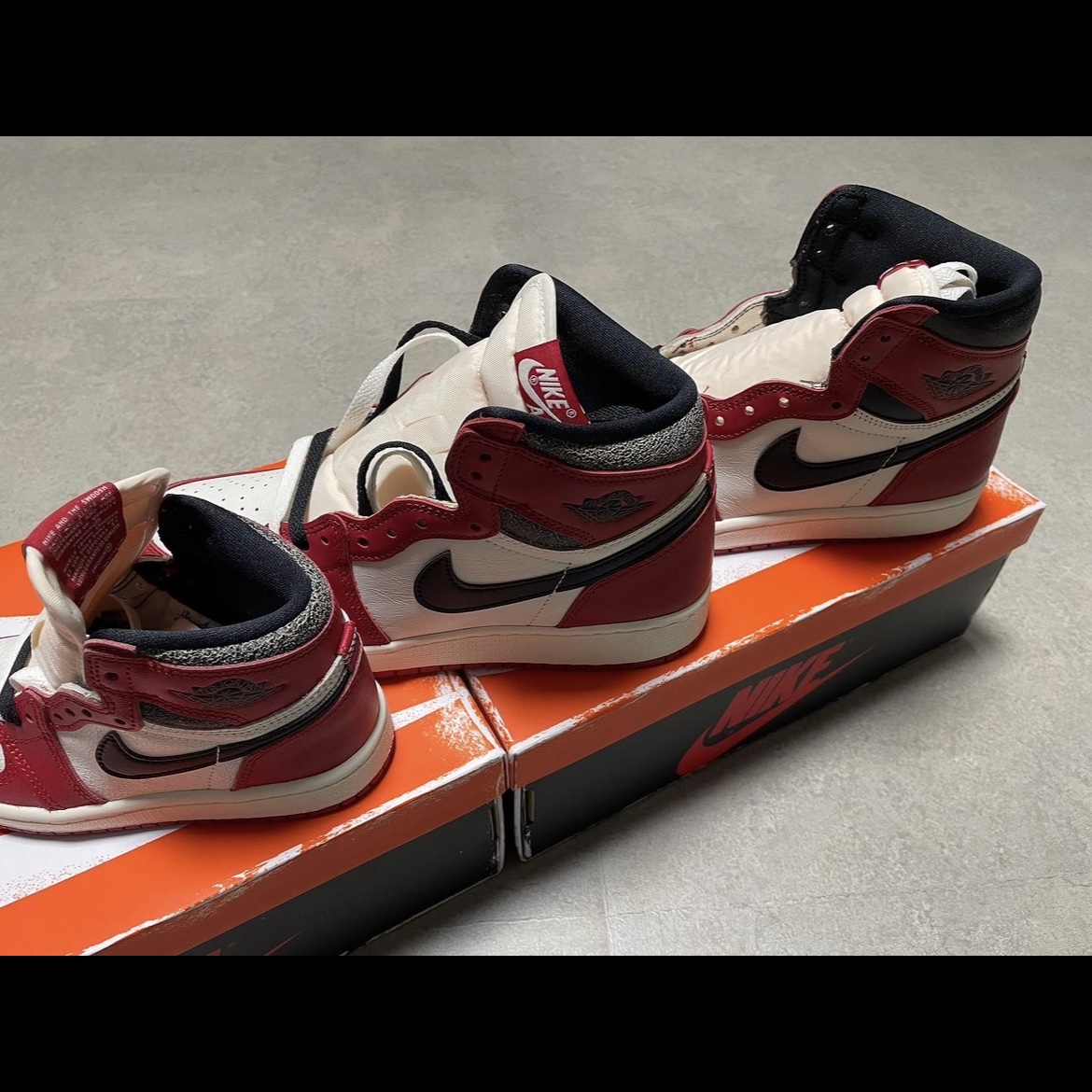 Jordan 1 Retro High OG Chicago 2022, (GS) Jordan 1 Retro High OG Chicago 2022 착용 스타일 - 3