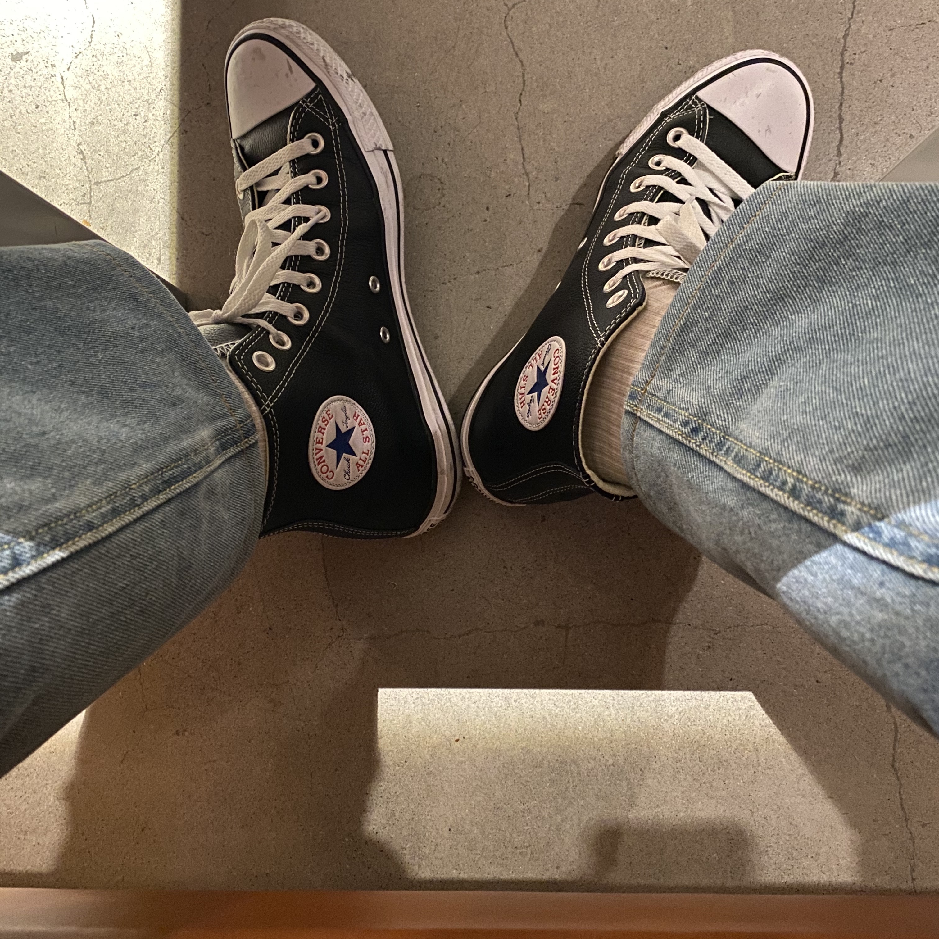 Converse Chuck 70 Hi Black 착용 스타일