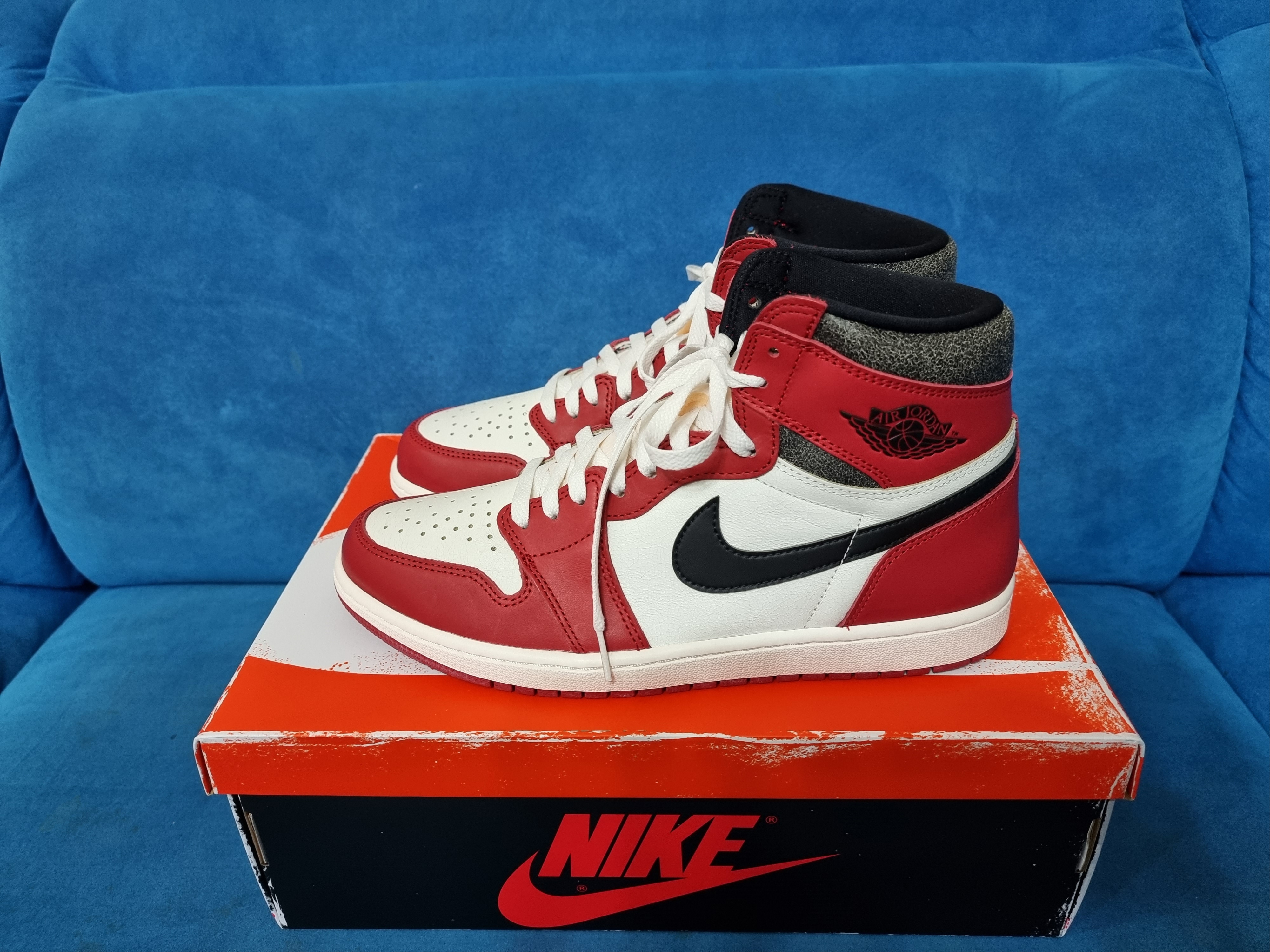 Jordan 1 Retro High OG Defiant SB LA to Chicago, Jordan 1 Retro High OG Chicago 2022 착용 스타일 - 2