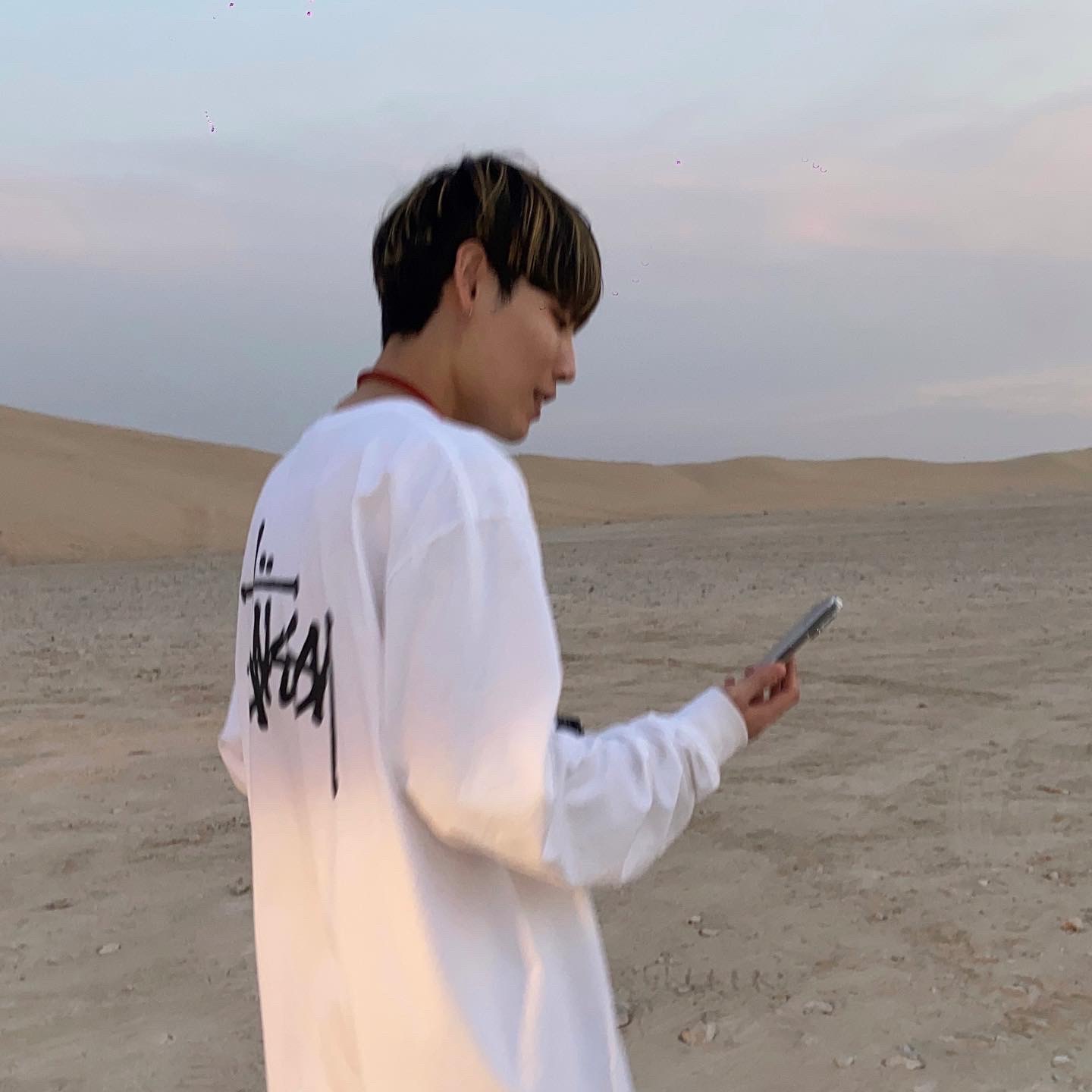 Stussy Basic Stussy LS T-Shirt White 2022 착용 스타일 - 2