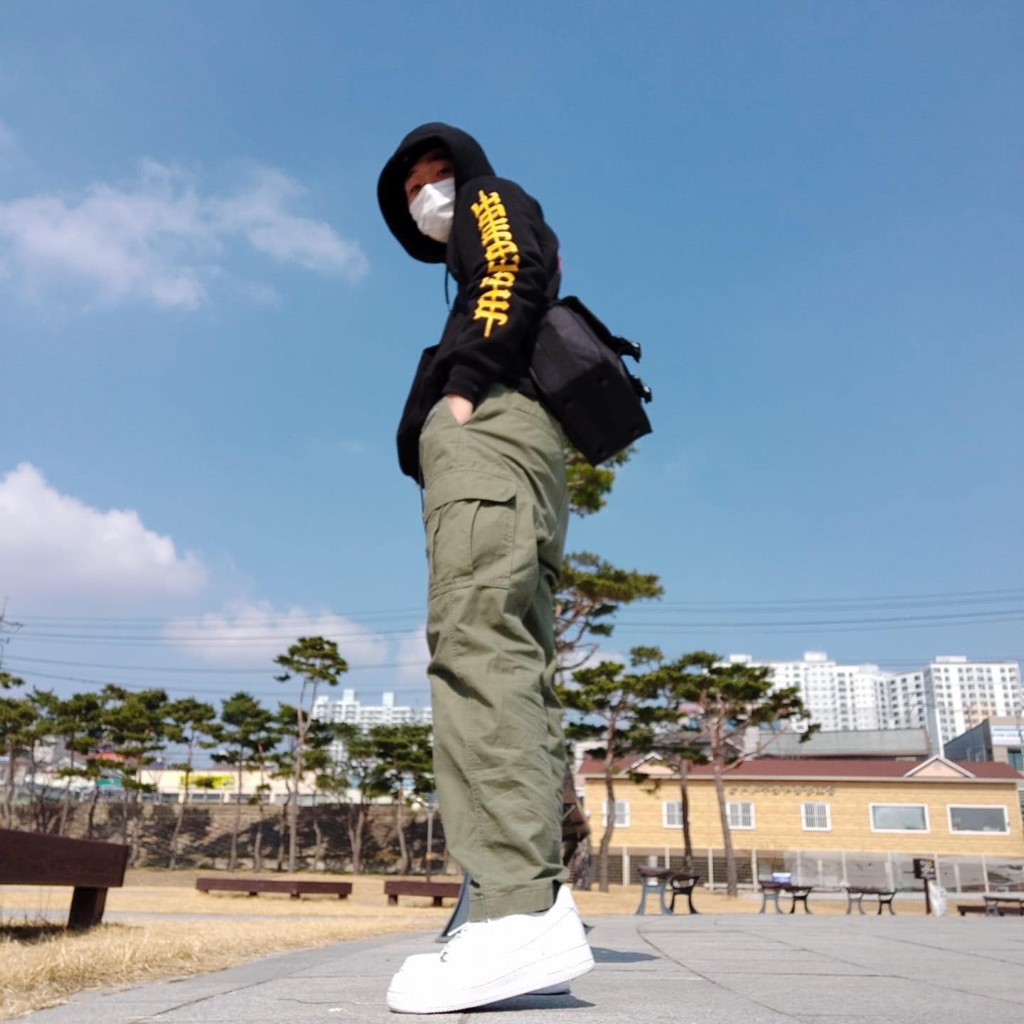 Nike Air Force 1 '07 Low White 착용 스타일