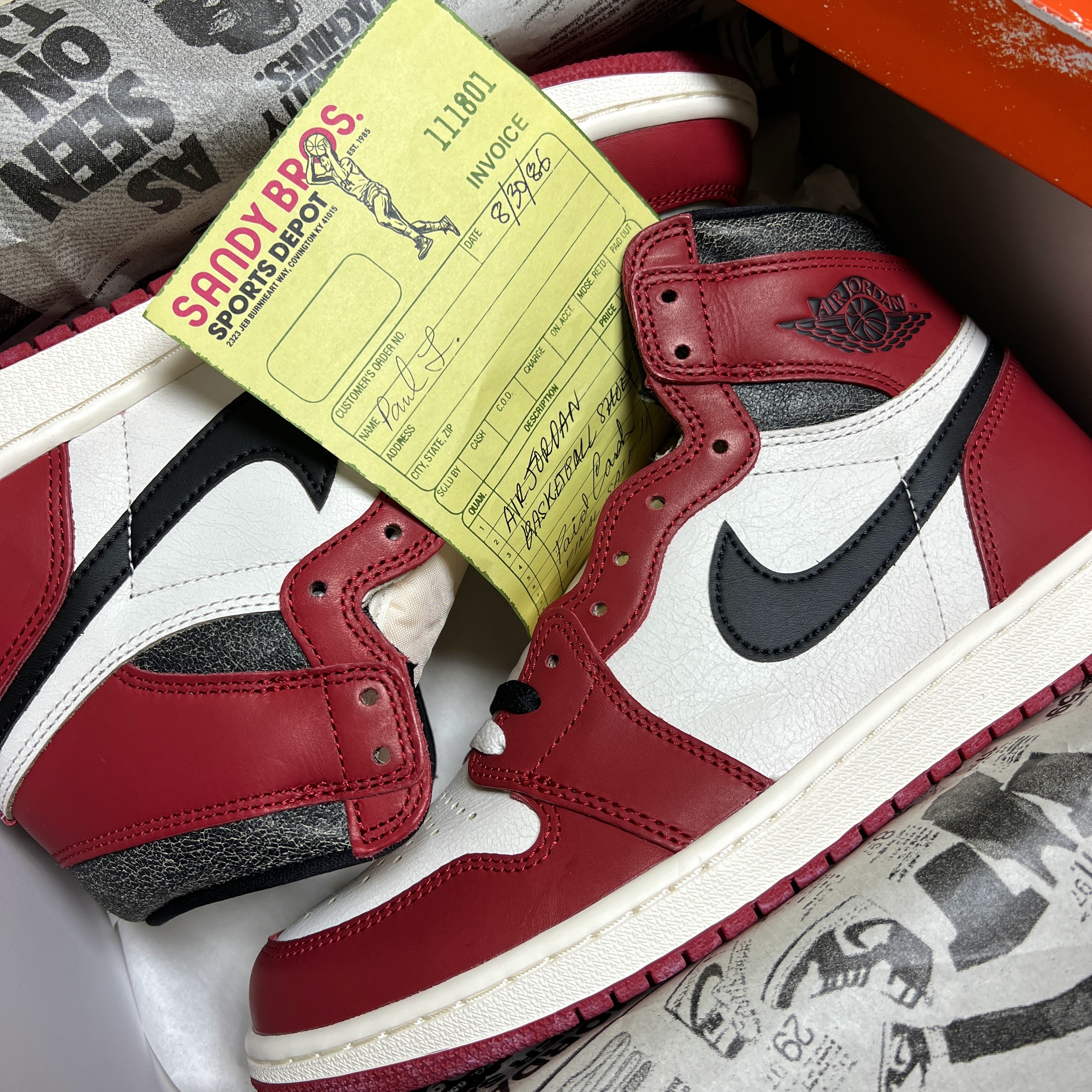 Jordan 1 Retro High OG Chicago 2022 착용 스타일 - 1