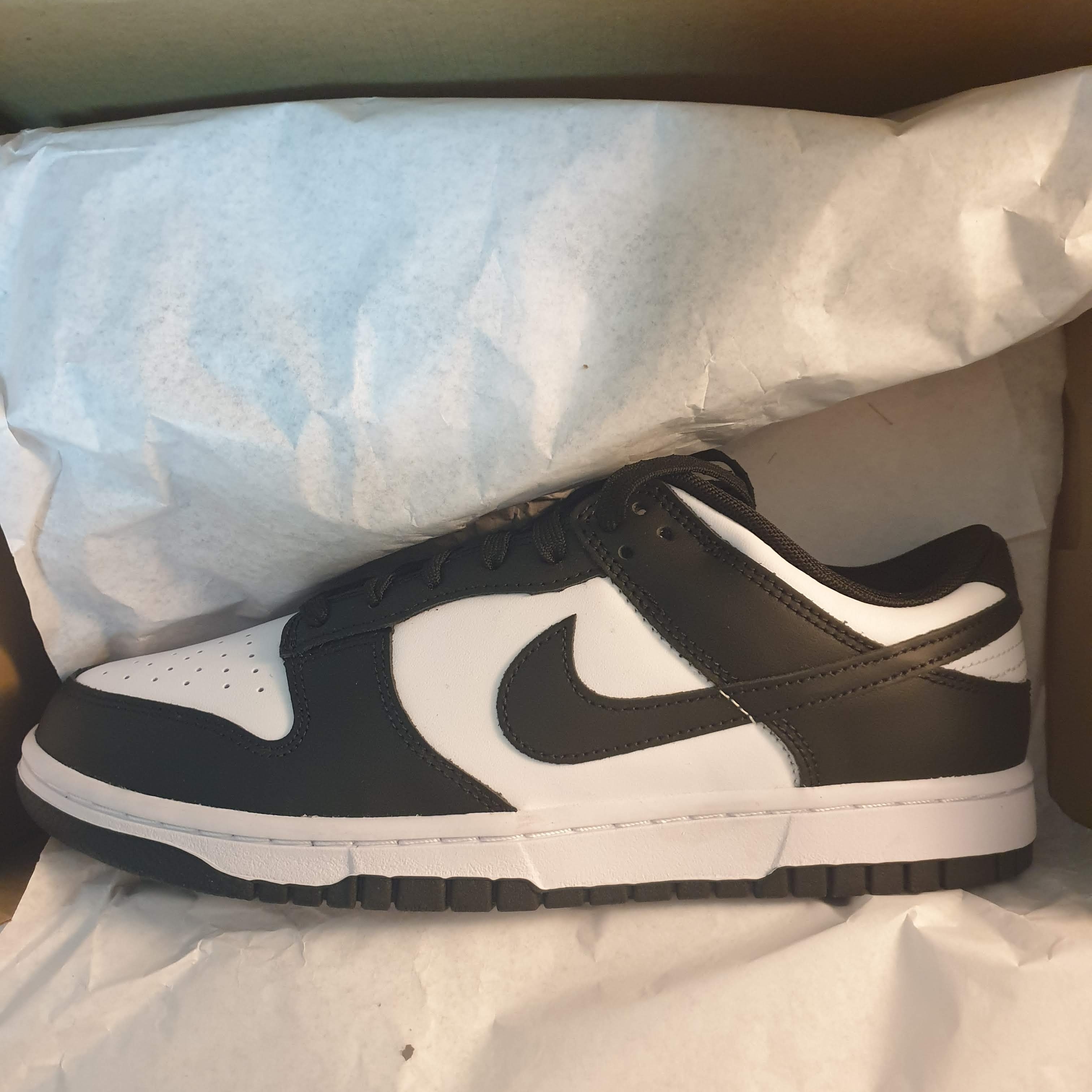 Nike Dunk Low Retro Black 착용 스타일 - 5