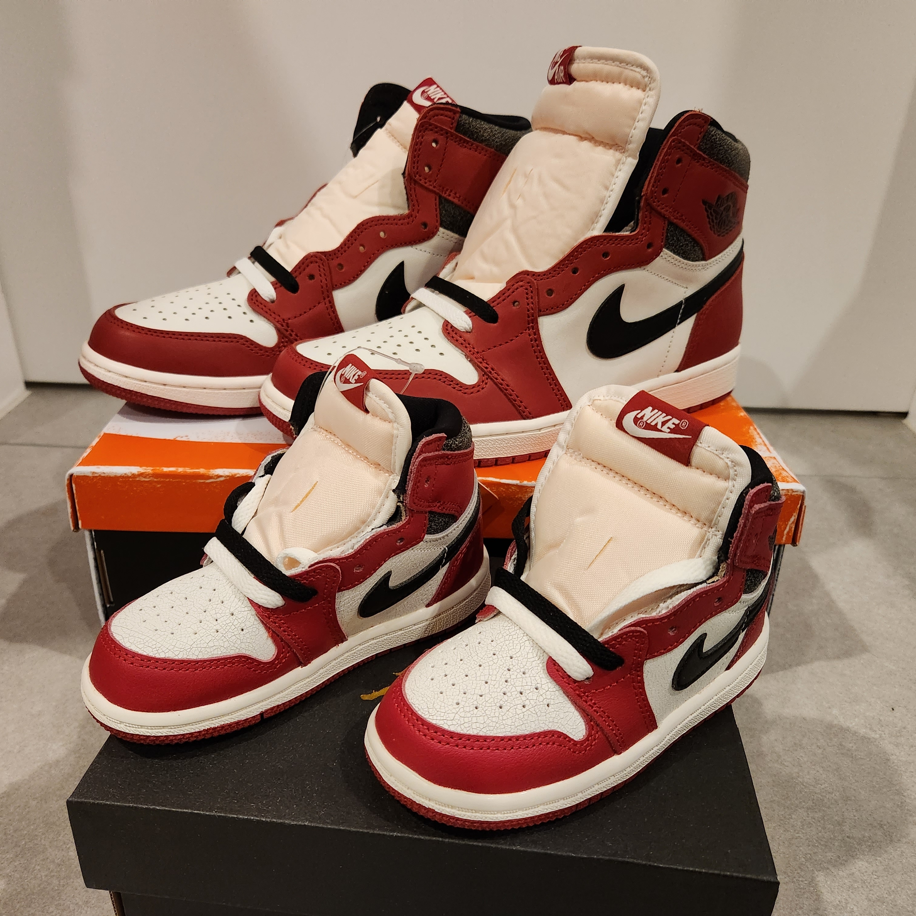Jordan 1 Retro High OG Chicago 2022, (TD) Jordan 1 Retro High OG Chicago 2022 착용 스타일