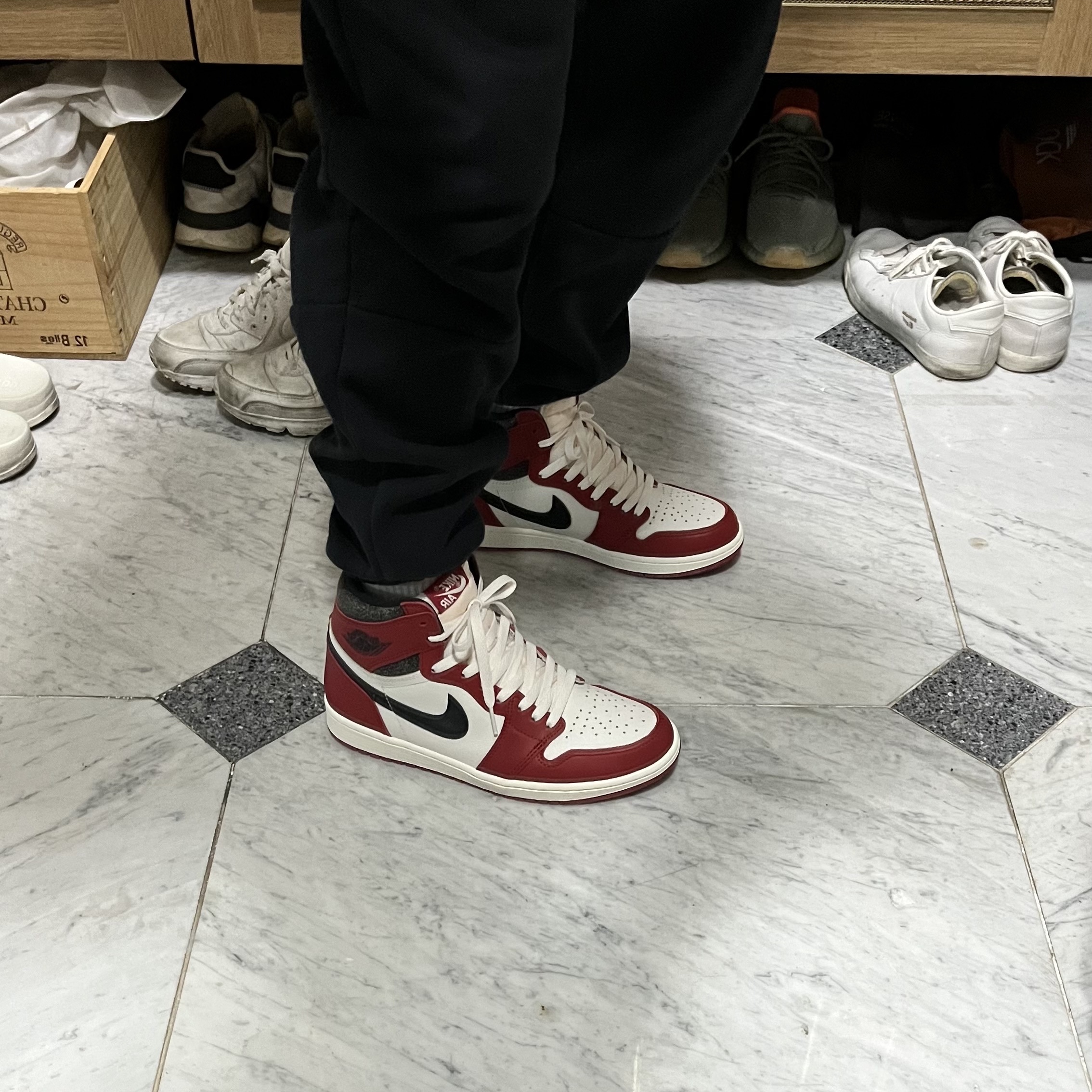 Jordan 1 Retro High OG Chicago 2022, (TD) Jordan 1 Retro High OG Chicago 2022 착용 스타일 - 2