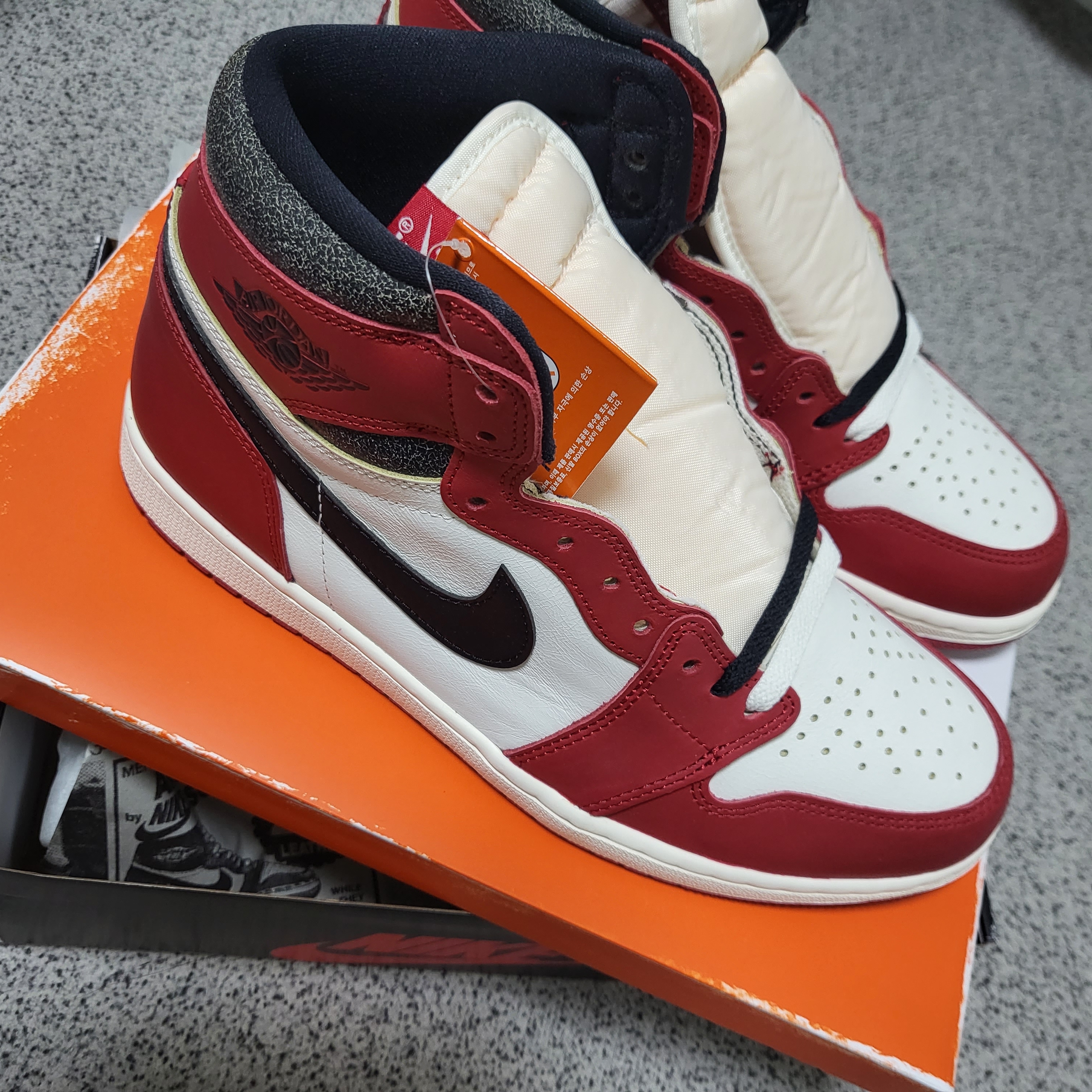 Jordan 1 Retro High OG Chicago 2022 착용 스타일 - 3